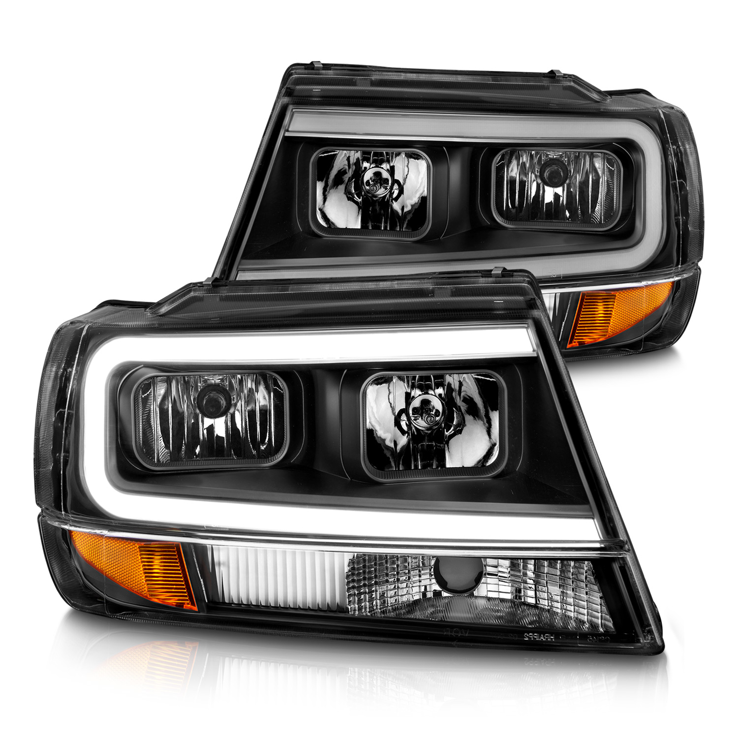 Headlight Set For 99-04 Jeep Grand Cherokee