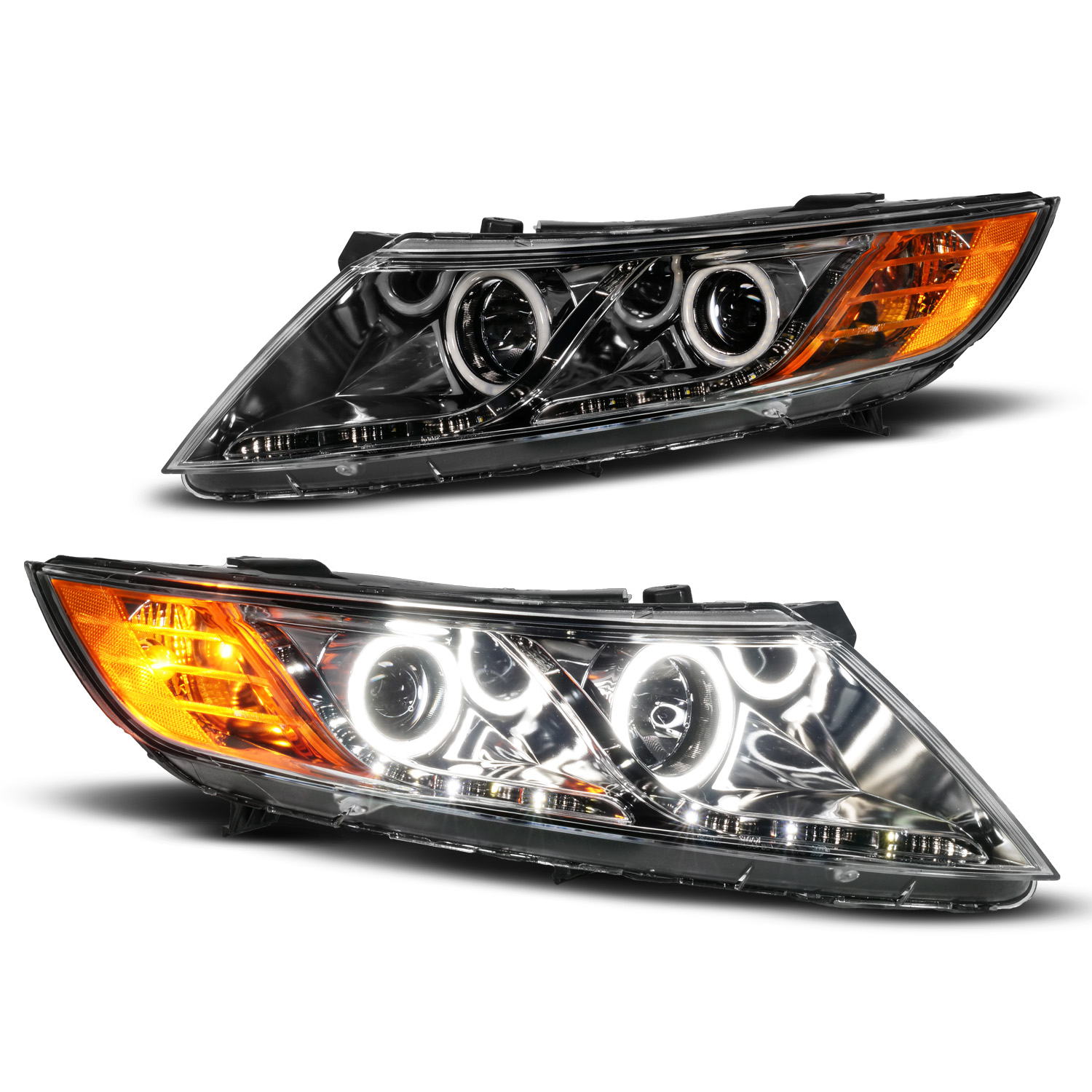 Headlight Set For 11-15 Kia Optima