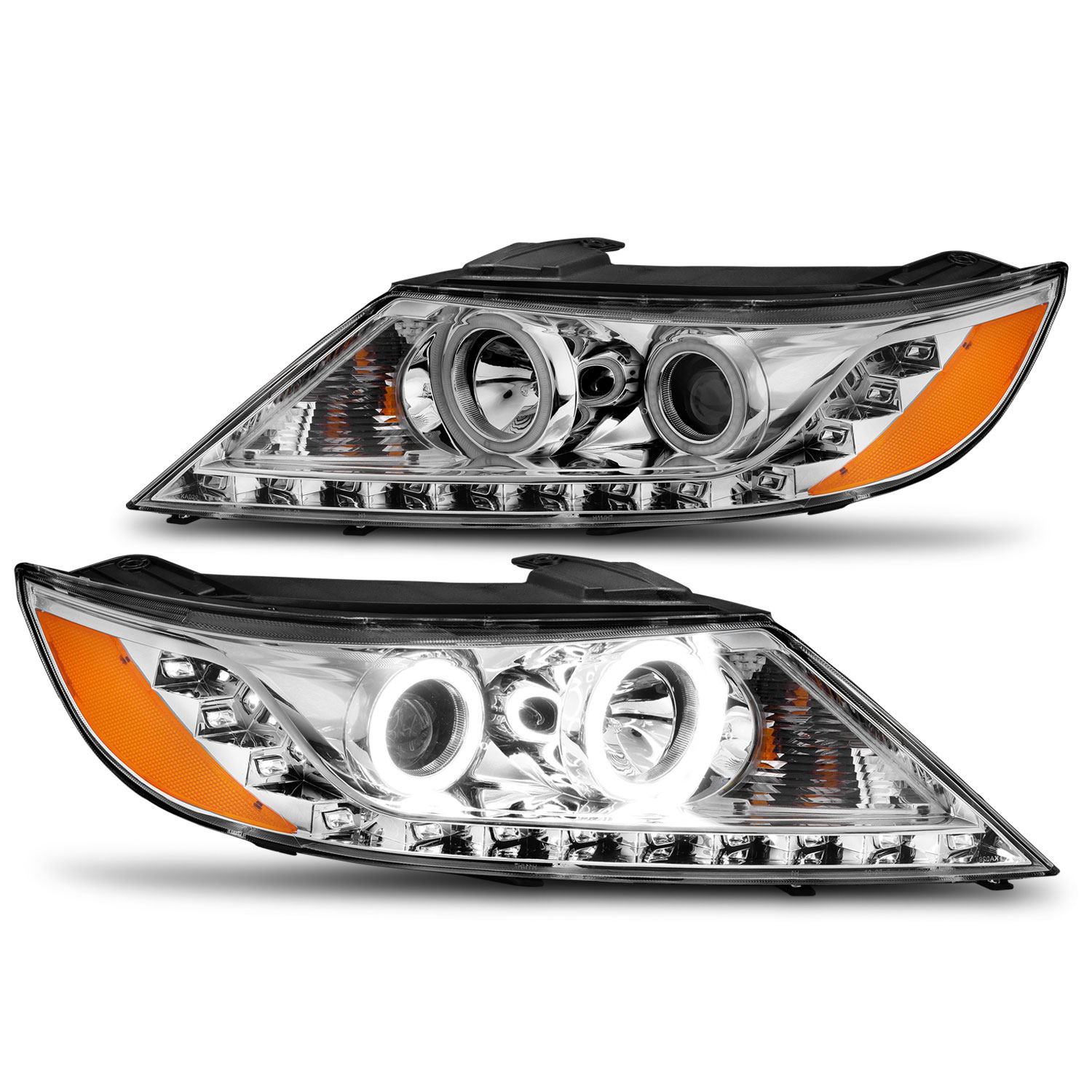 Headlight Set For 11-13 Kia Sorento