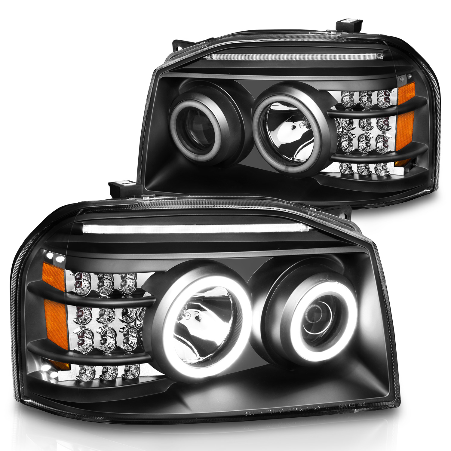 Headlight Set For 01-04 Nissan Frontier