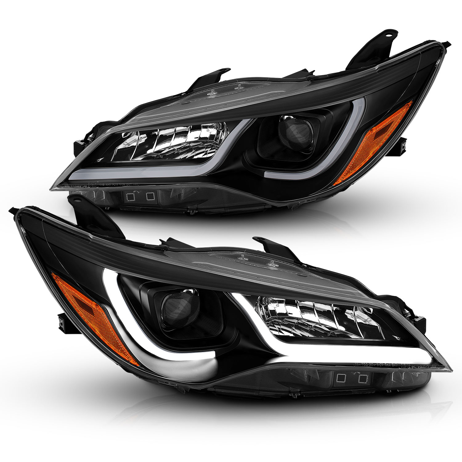 Headlight Set For 15-17 Toyota Camry