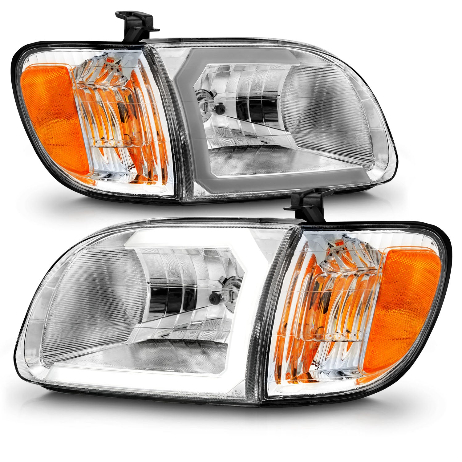 Headlight Set For 00-04 Toyota Tundra