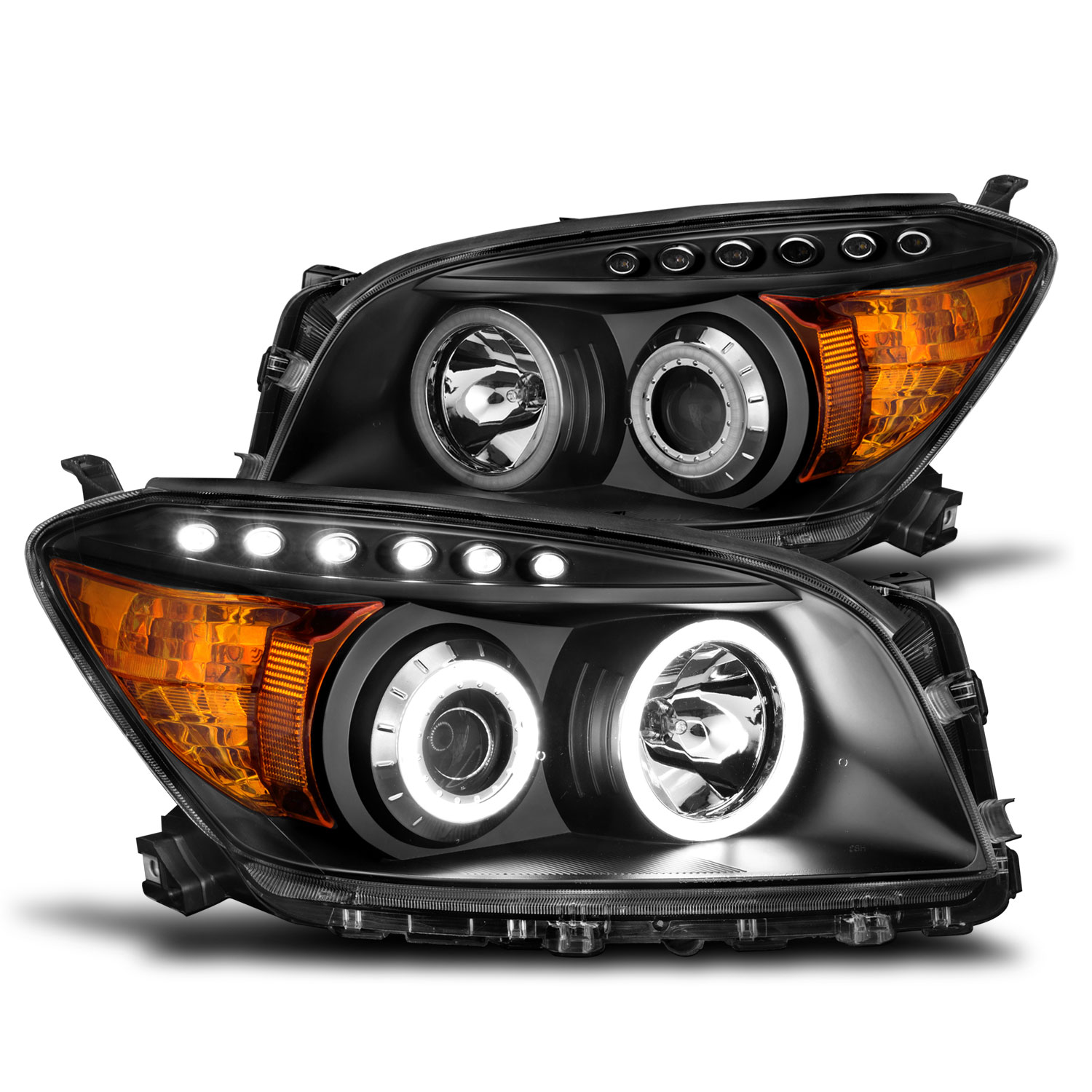 Headlight Set For 06-08 Toyota RAV4