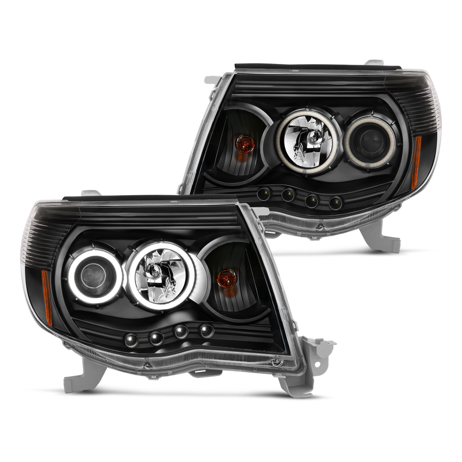 Headlight Set For 05-11 Toyota Tacoma