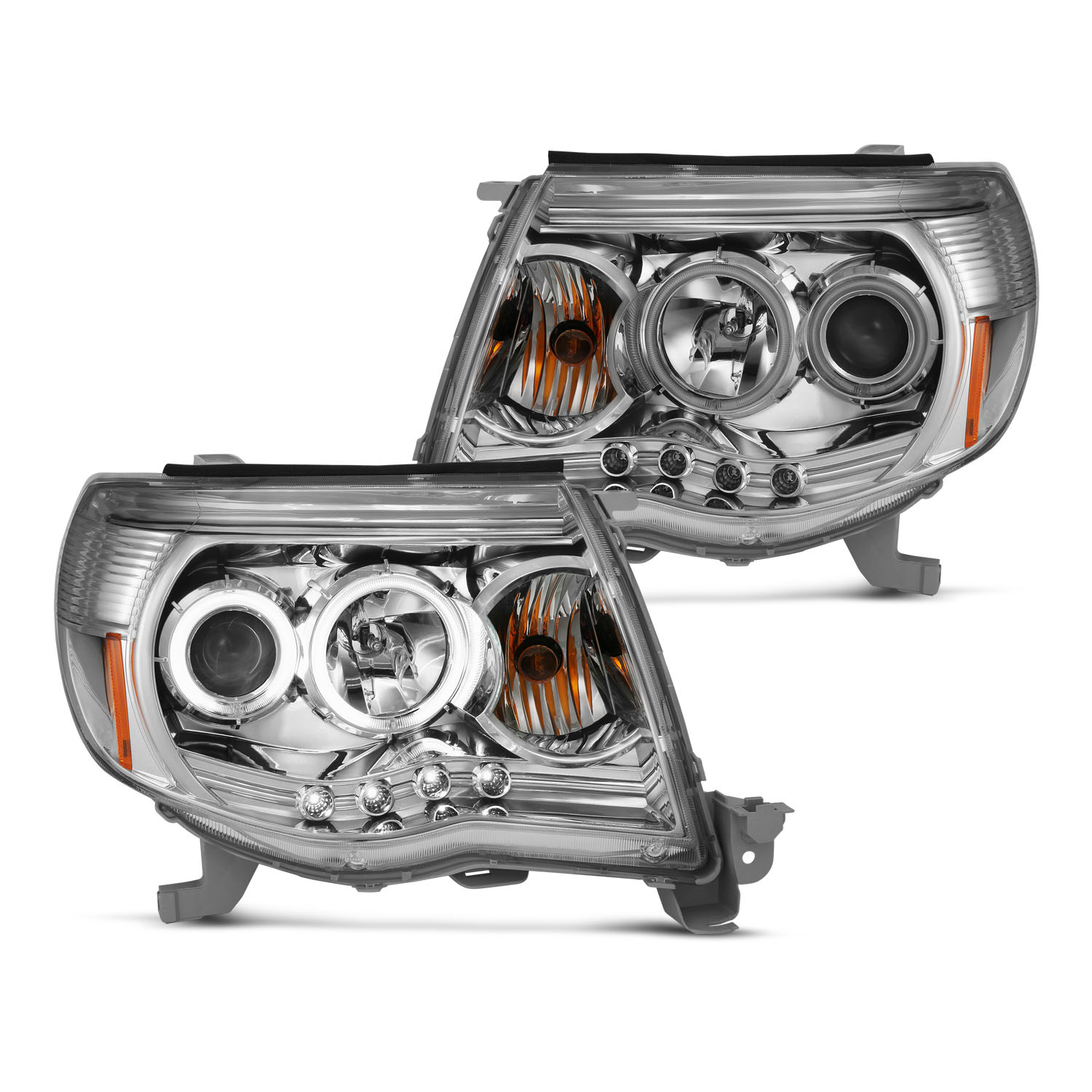 Headlight Set For 05-11 Toyota Tacoma