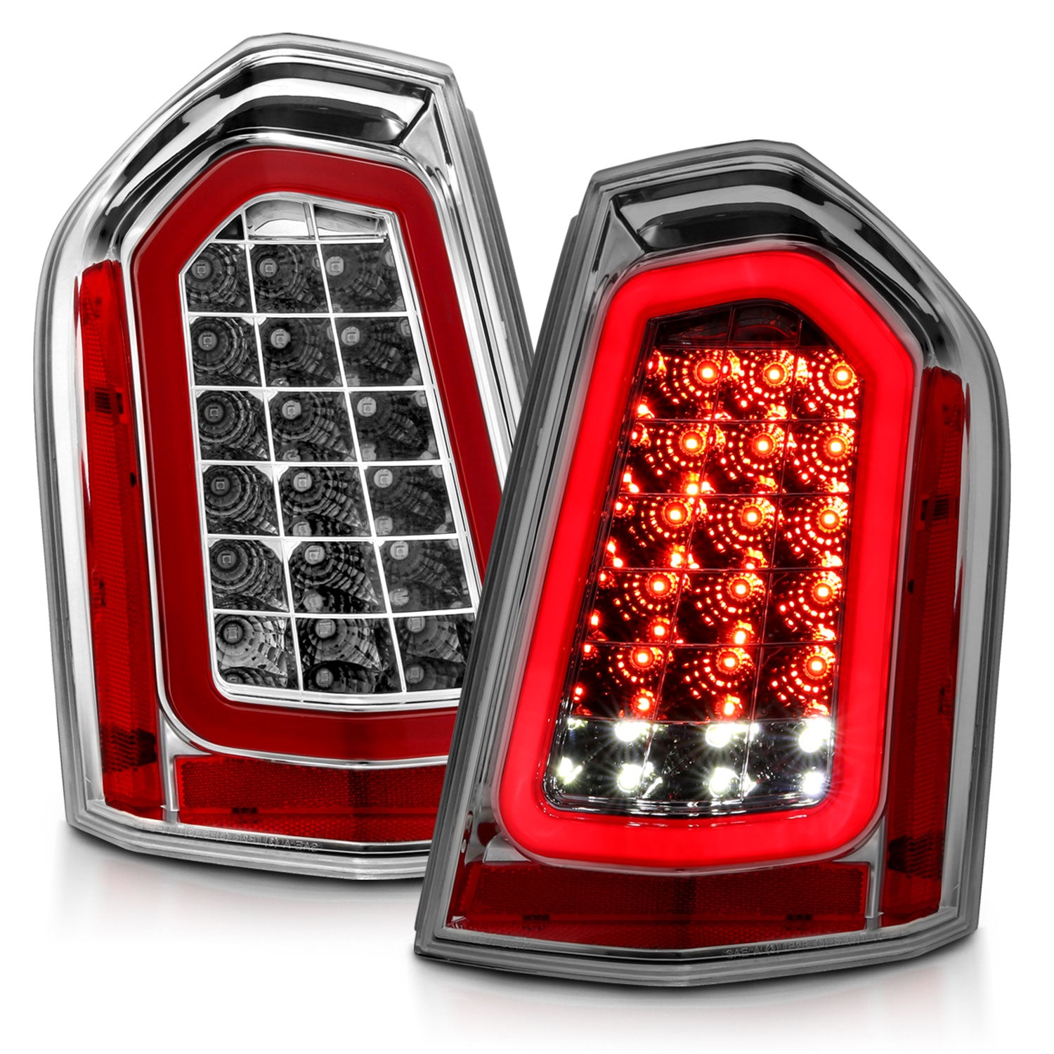 Tail Light Set For 11-14 Chrysler 300
