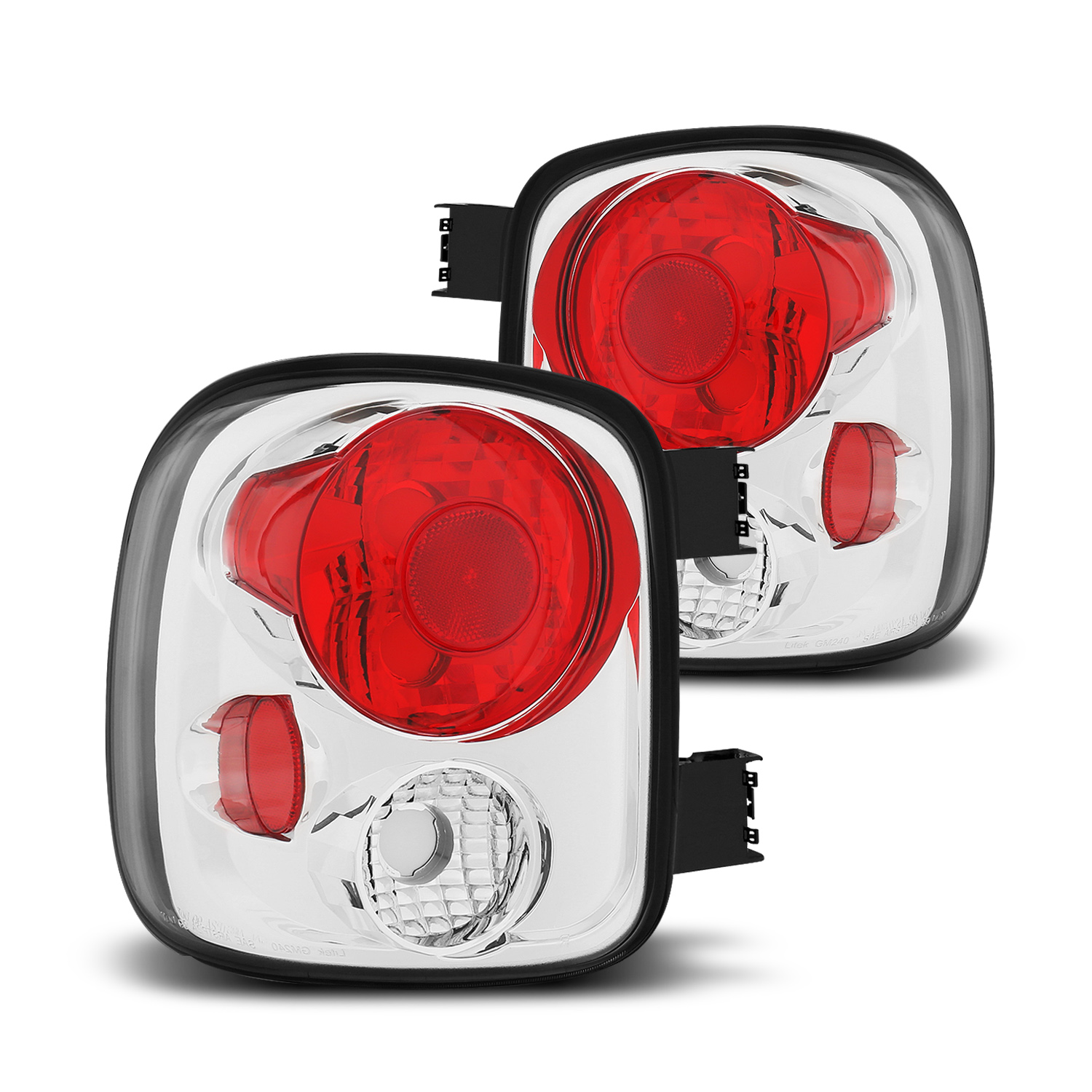 Tail Light Set For 99-04 Chevrolet Silverado 1500, 99-04 GMC Sierra 1500