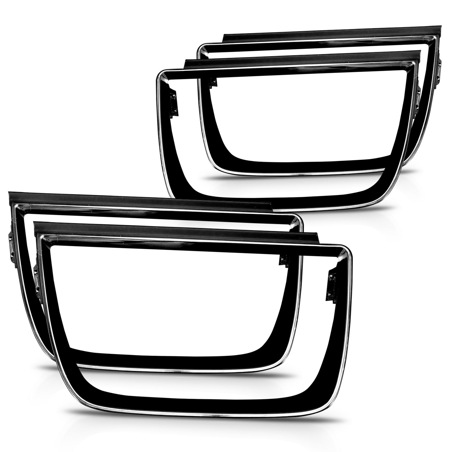 Tail Light Bezel Set For 10-13 Chevrolet Camaro