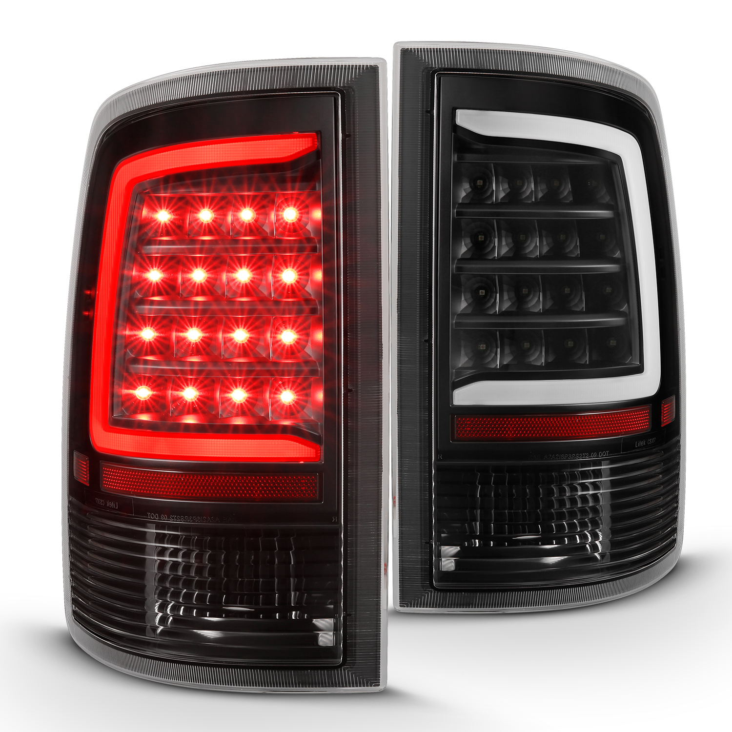 Tail Light Set For 2009-2023 Dodge Ram