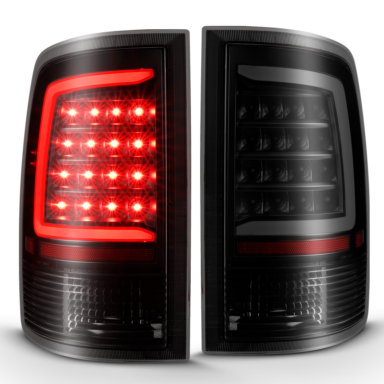 Tail Light Set For 2009-2023 Dodge Ram