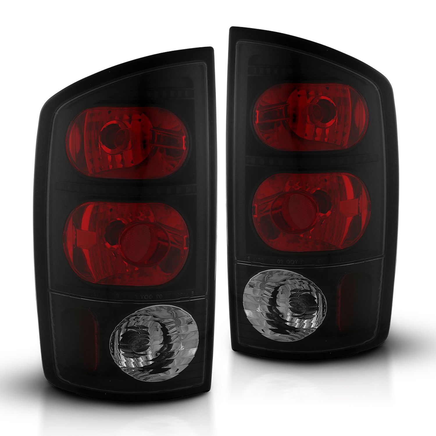 Tail Light Set For 02-06 Dodge Ram 1500, 03-06 Dodge Ram 2500, 03-06 Dodge Ram 3500