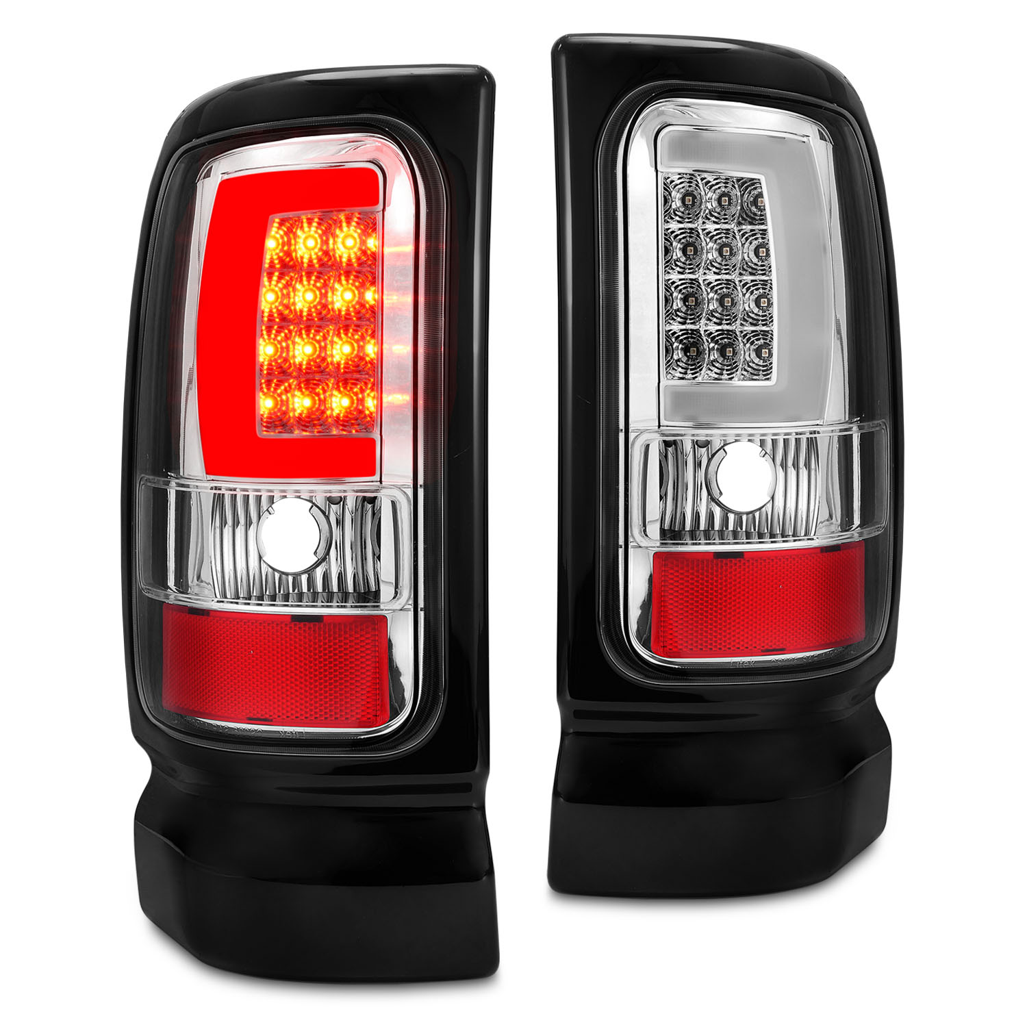 Tail Light Set For 94-01 Dodge Ram 1500, 94-02 Dodge Ram 2500, 94-02 Dodge Ram 3500