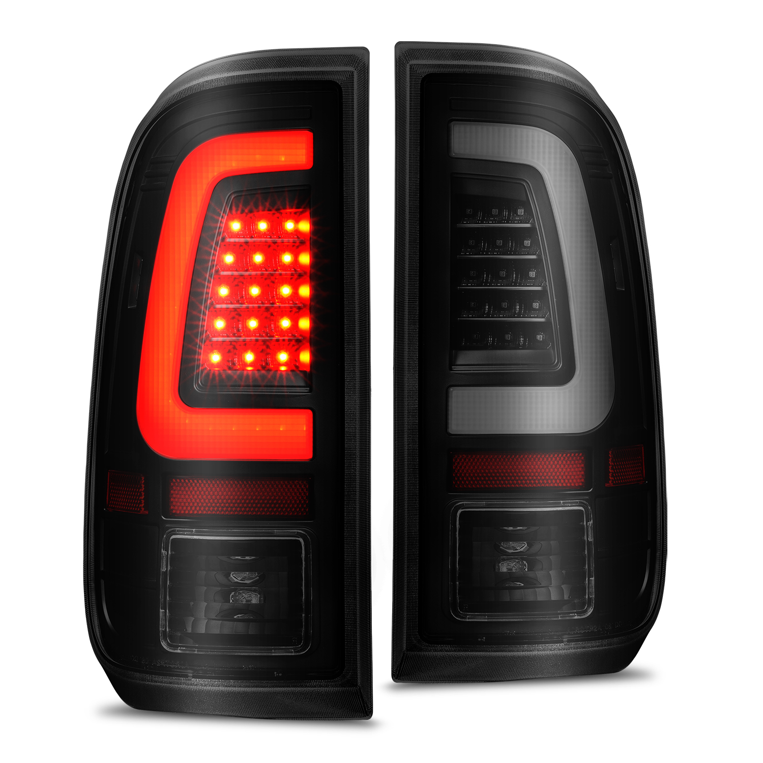 Tail Light Set For 08-16 Ford F-250 Super Duty, 08-16 Ford F-350 Super Duty, 08-16 Ford F-450 Super Duty, 08-16 Ford F-550 Super Duty