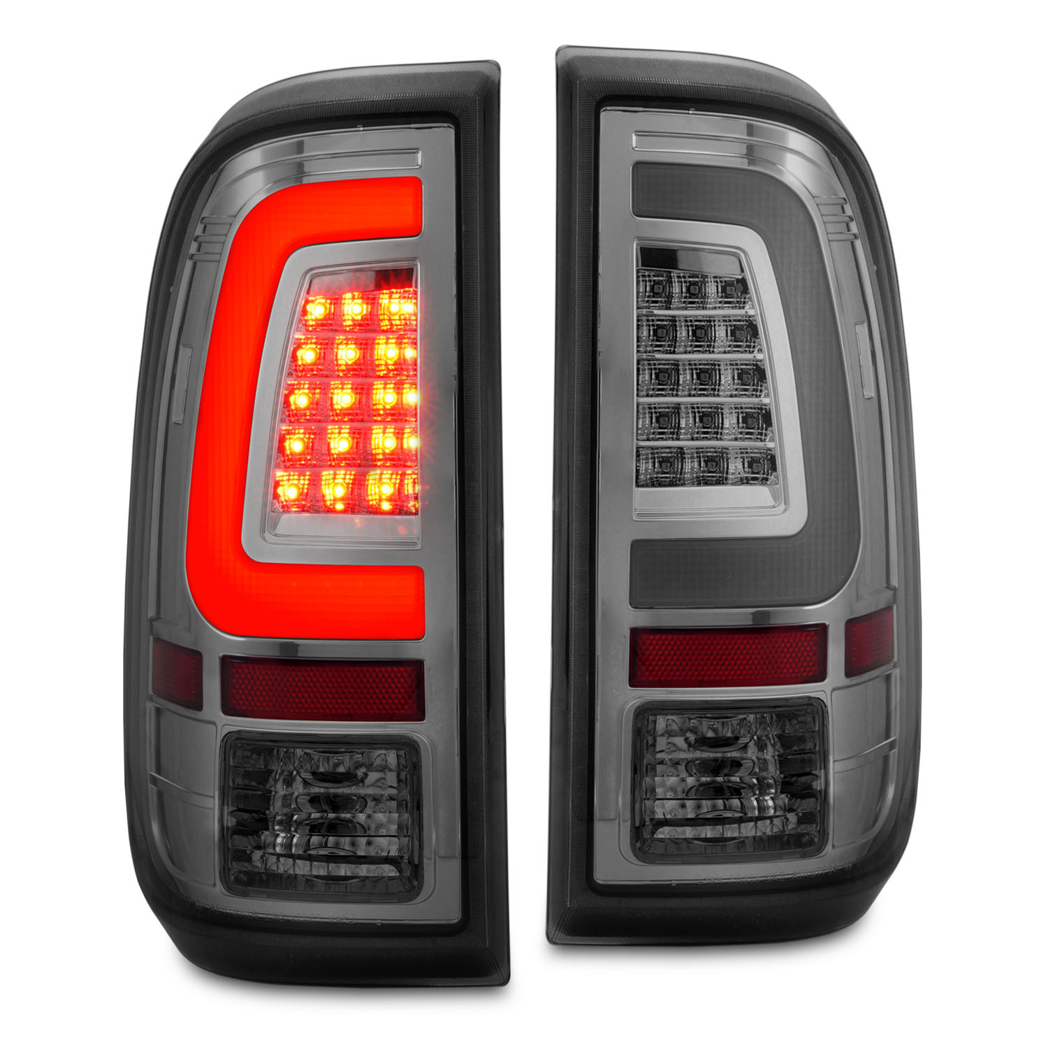 Tail Light Set For 08-16 Ford F-250 Super Duty, 08-16 Ford F-350 Super Duty, 08-16 Ford F-450 Super Duty, 08-16 Ford F-550 Super Duty