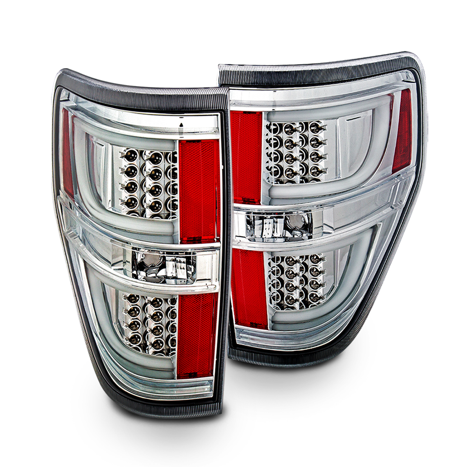 Tail Light Set For 09-14 Ford F-150
