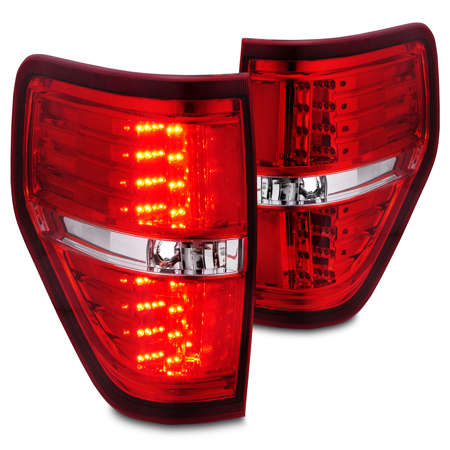 Tail Light Set For 09-14 Ford F-150
