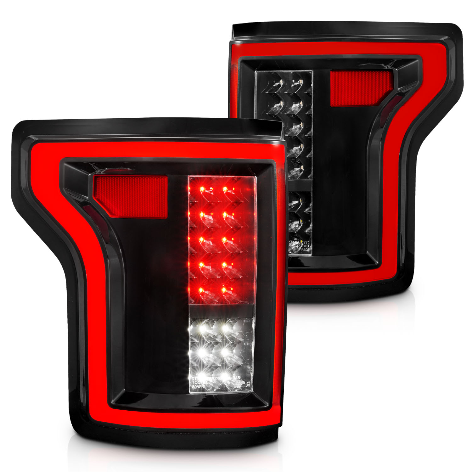 Tail Light Set For 15-17 Ford F-150
