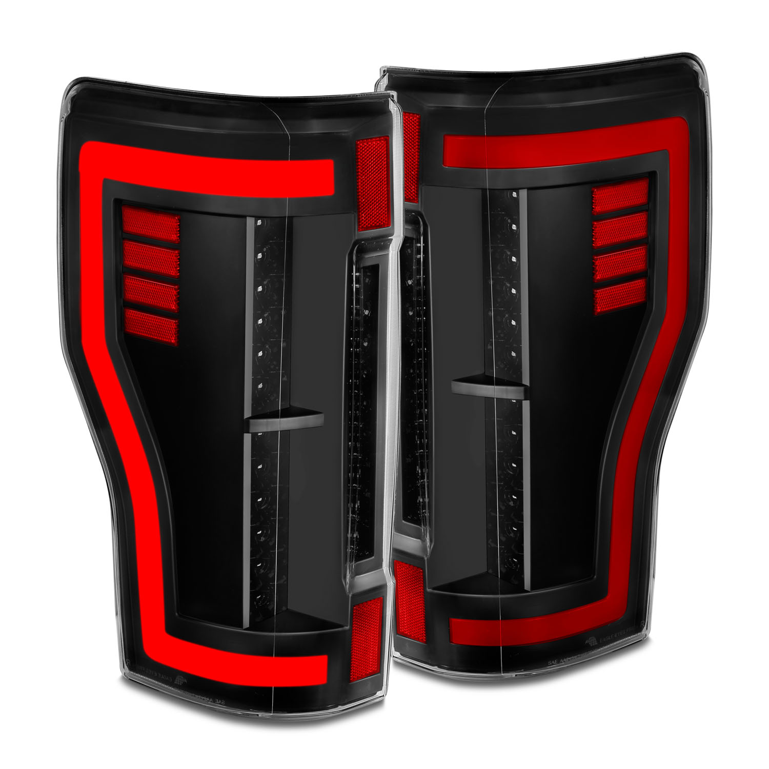 Tail Light Set For 17-19 Ford F-250 Super Duty, 17-19 Ford F-350 Super Duty, 17-19 Ford F-450 Super Duty