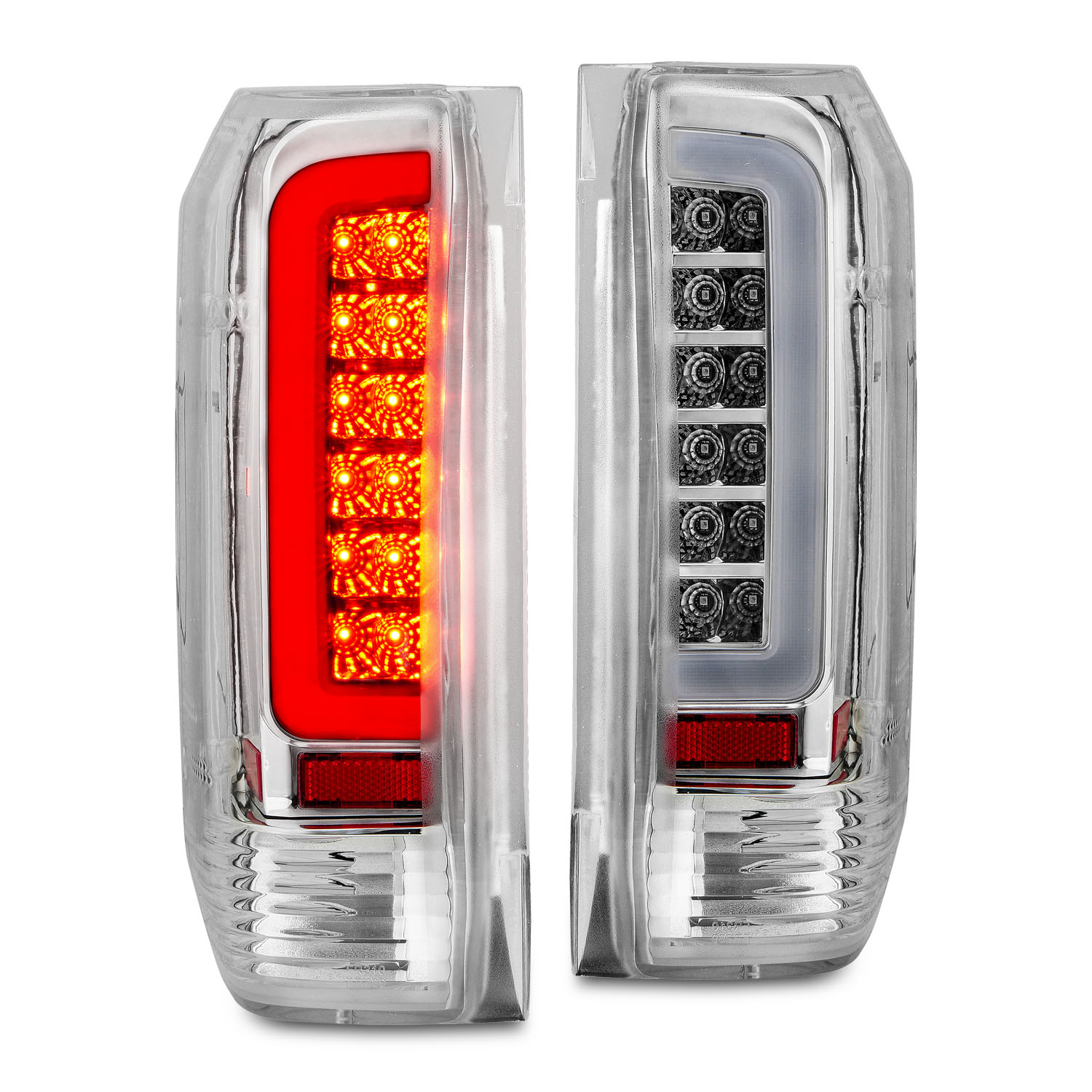 Tail Light Set For 88-96 Ford Bronco, 87-96 Ford F-150, 87-96 Ford F-250, 87-98 Ford F-350