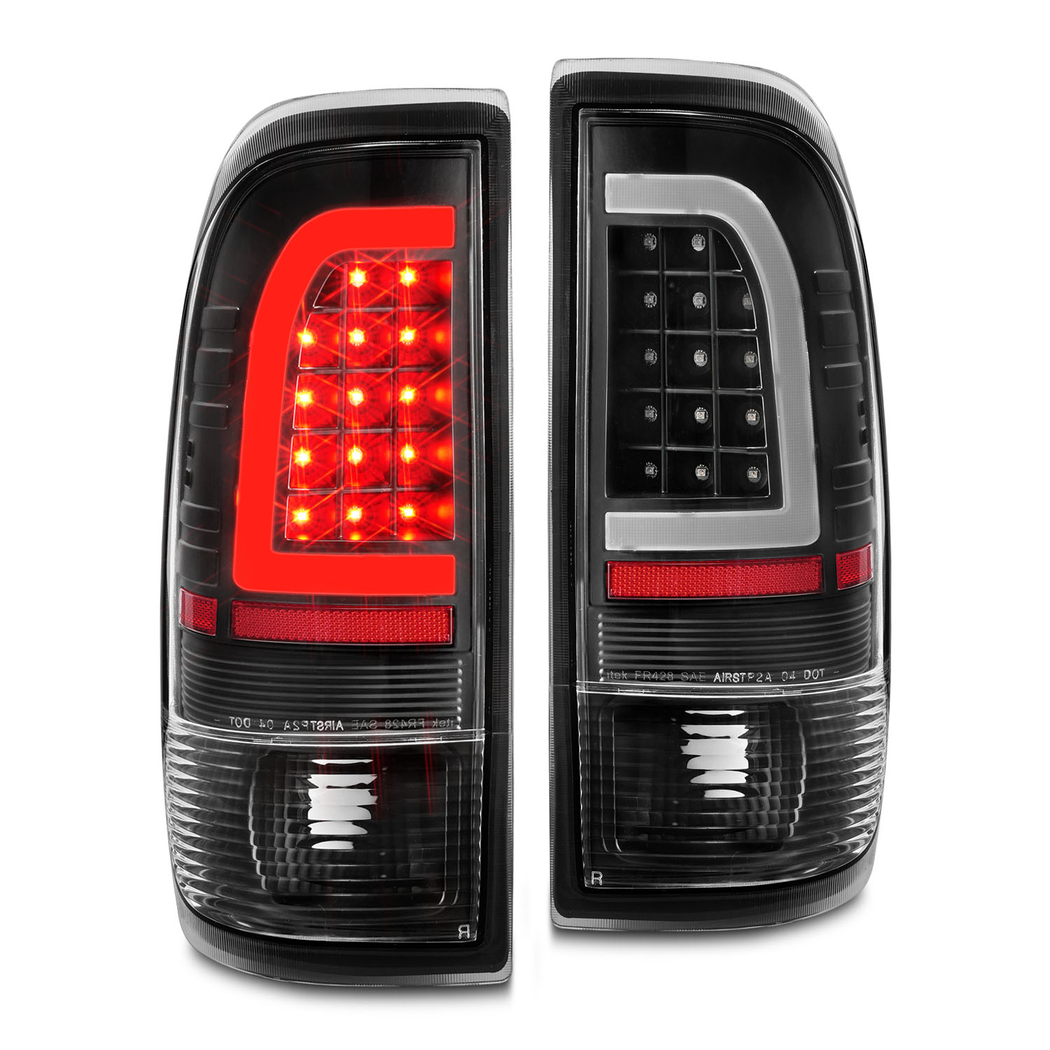 Tail Light Set For 97-03 Ford F-150, 99-07 Ford F-250 Super Duty, 99-07 Ford F-350 Super Duty, 99-07 Ford F-450 Super Duty