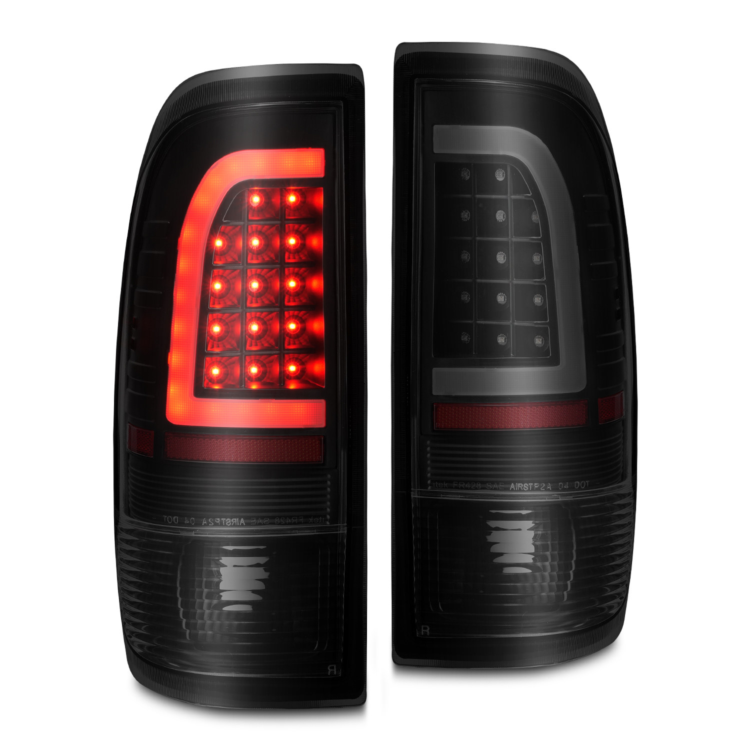 Tail Light Set For 97-03 Ford F-150, 99-07 Ford F-250 Super Duty, 99-07 Ford F-350 Super Duty, 99-07 Ford F-450 Super Duty
