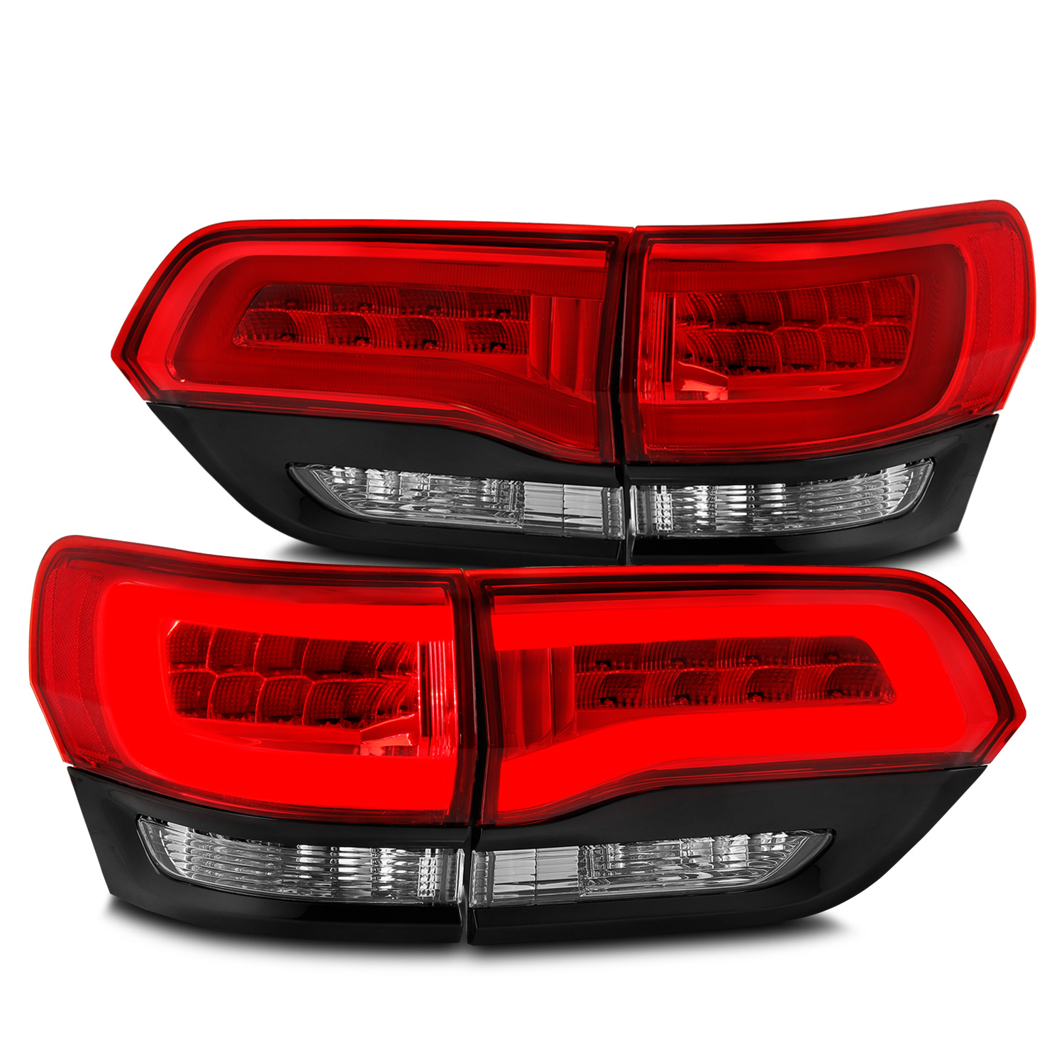 Tail Light Set For 14-21 Jeep Grand Cherokee, 22 Jeep Grand Cherokee WK