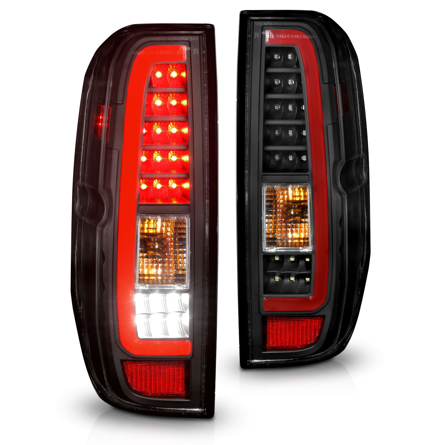 Tail Light Set For 05-21 Nissan Frontier, 16-20 Nissan NP300 Frontier, 09-12 Suzuki Equator