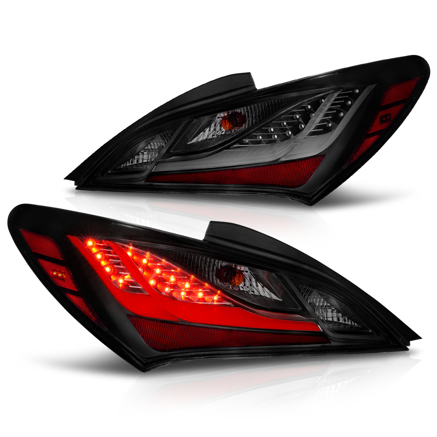 Tail Light Set For 10-16 Hyundai Genesis Coupe