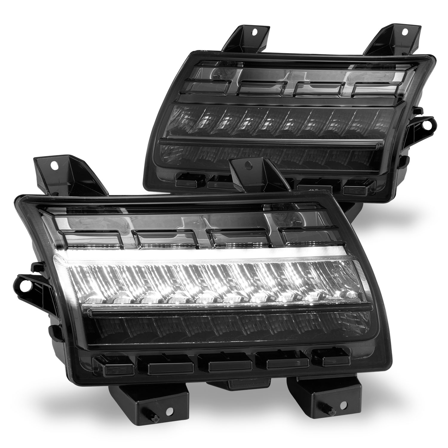 Side Marker Light Set For 20-25 Jeep Gladiator, 18-25 Jeep Wrangler