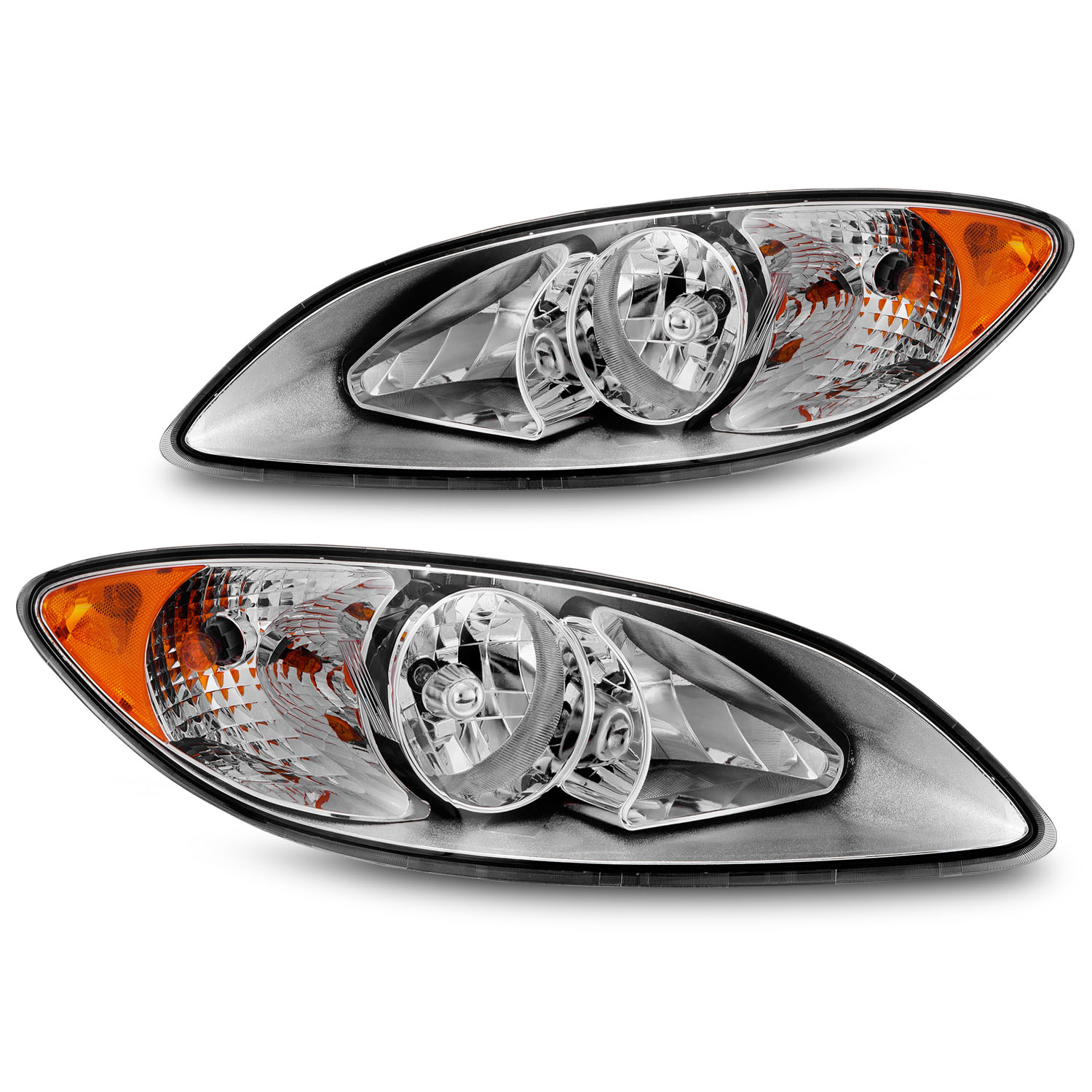 Headlight Set For 08-16 International ProStar