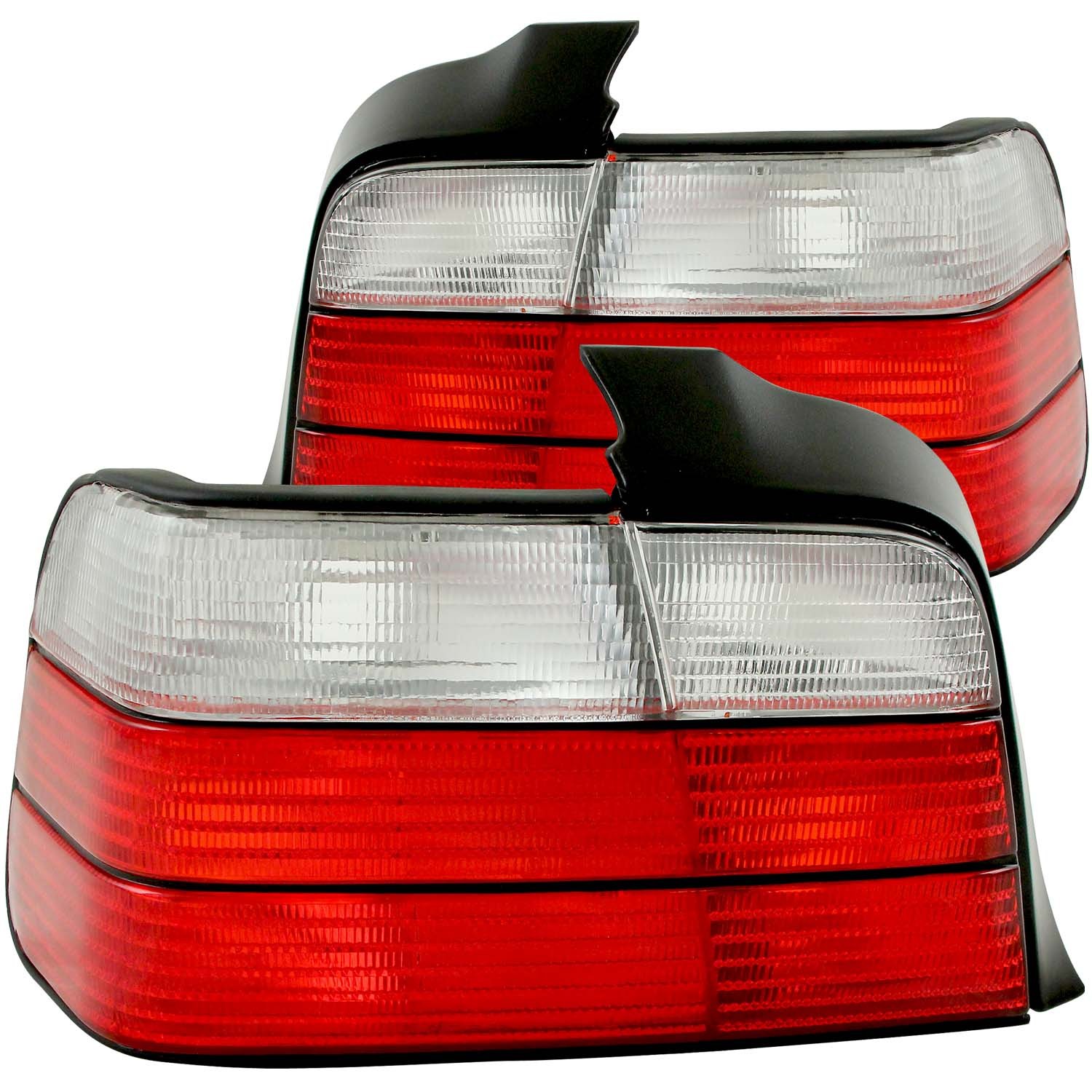 Halogen Tail Light Compatible with BMW 318i 320i 325i 328i M3 1992-1998 Includes Left Driver and Right Passenger Side Tail Lights