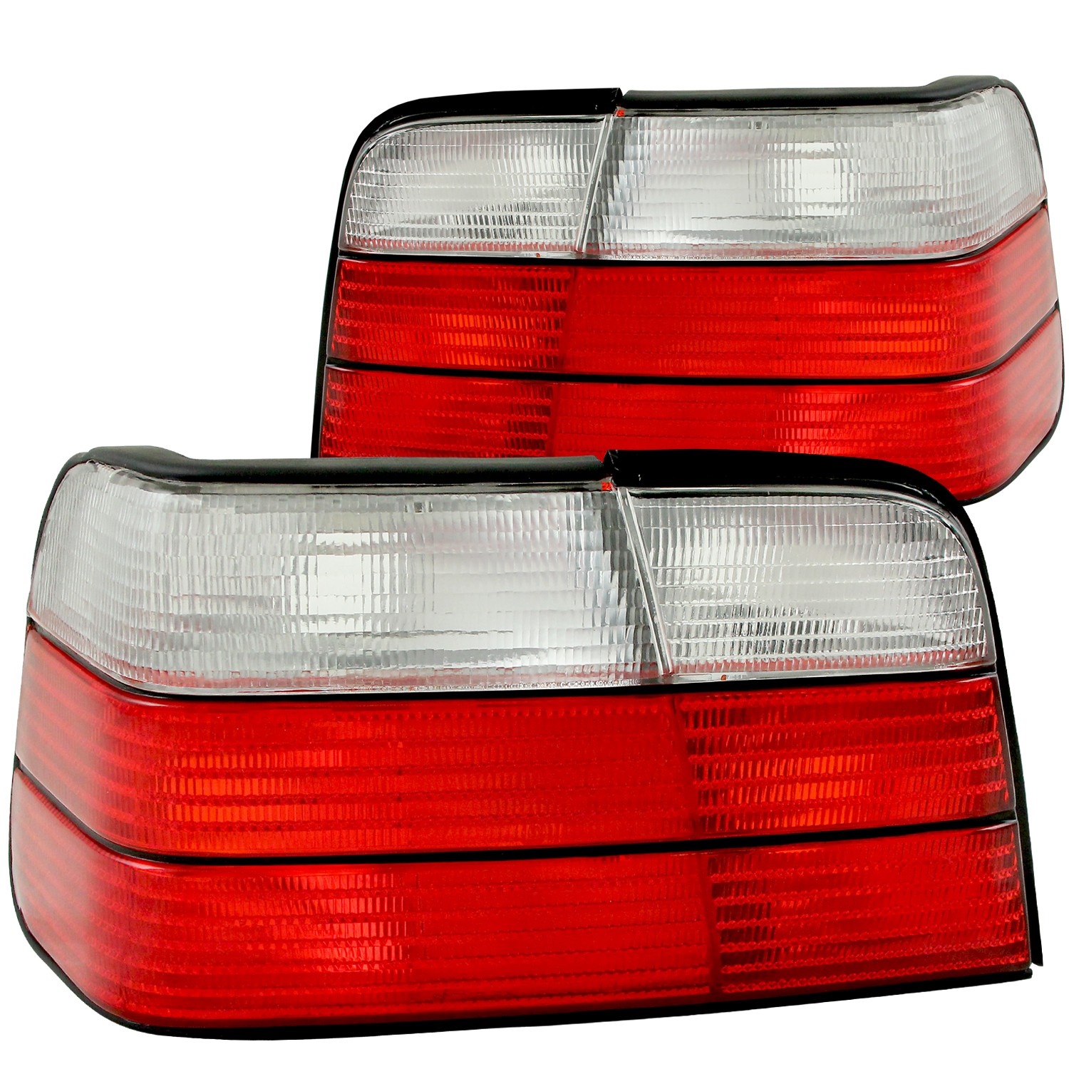 Halogen Tail Light Compatible with BMW 318i 325i 328i M3 1992-1998 E36 2 Door Coupe Includes Left Driver and Right Passenger Side Tail Lights