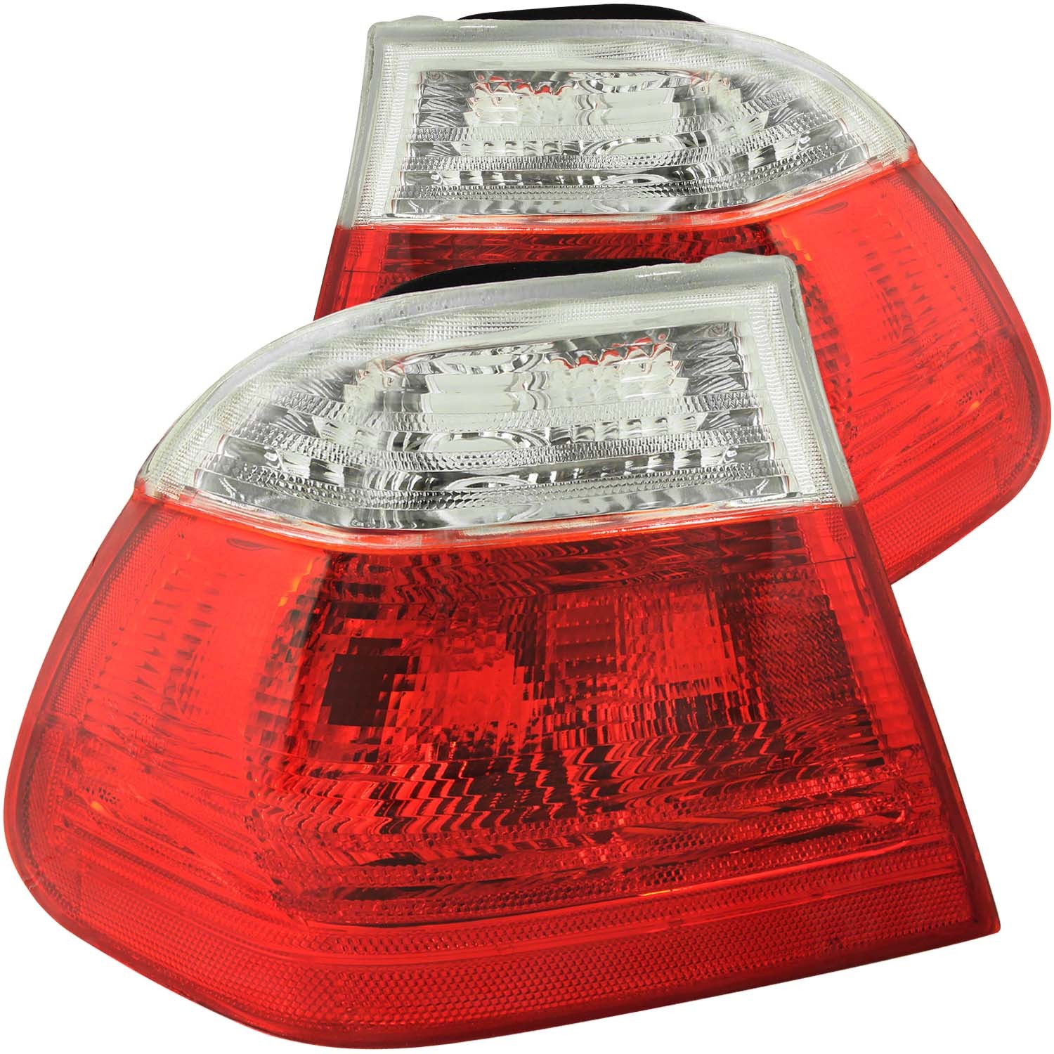 Halogen Tail Light Compatible with BMW 320i 323i 325i 325xi 328i 330i 1999-2001 Includes Left Driver and Right Passenger Side Tail Lights