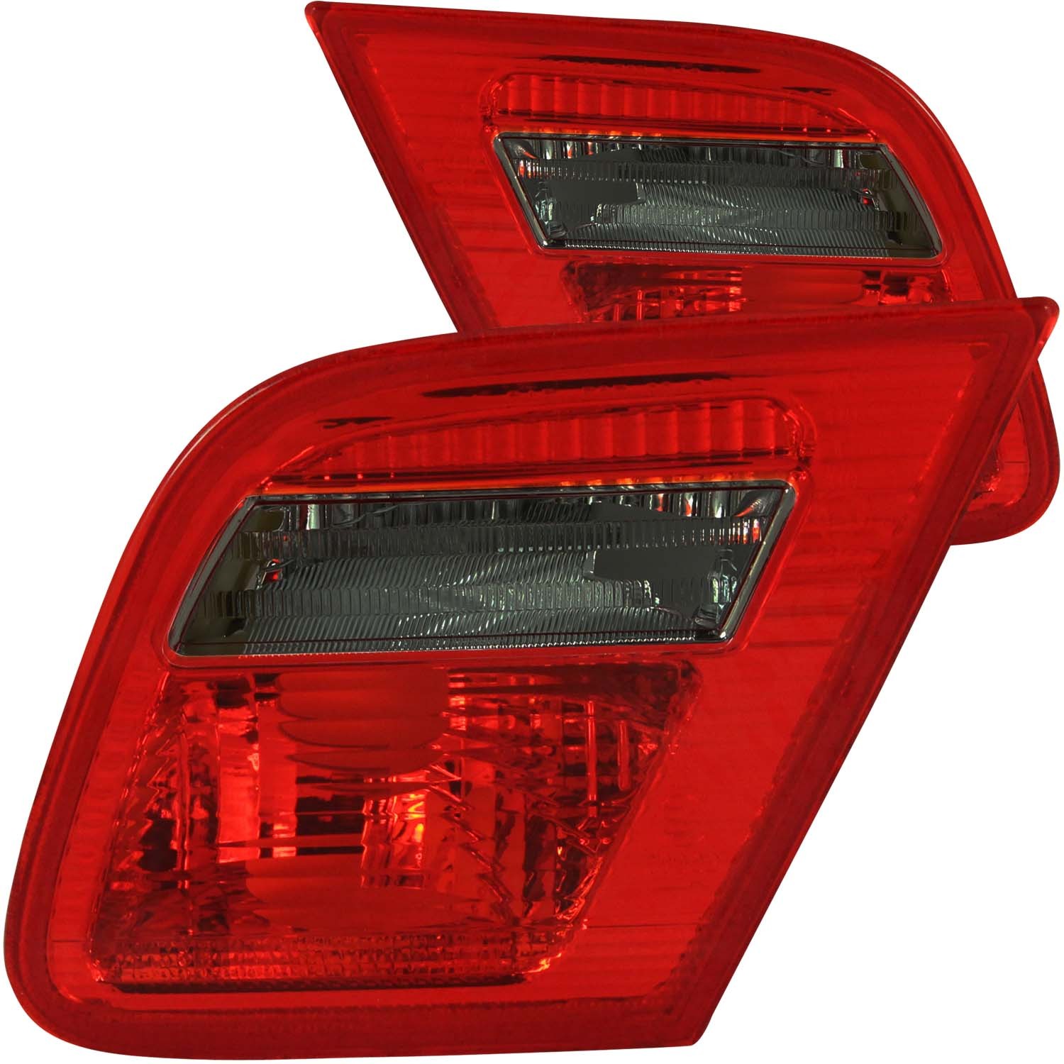 Halogen Tail Light Compatible with BMW 323Ci 325Ci 330Ci M3 2000-2006 Includes Left Driver and Right Passenger Side Tail Lights with Red and Smoke Lens