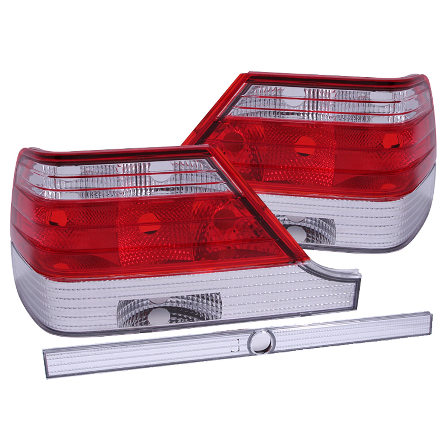 Tail Light Set For 97-99 Mercedes-Benz S320, 97-99 Mercedes-Benz S420, 97-99 Mercedes-Benz S500, 97-99 Mercedes-Benz S600