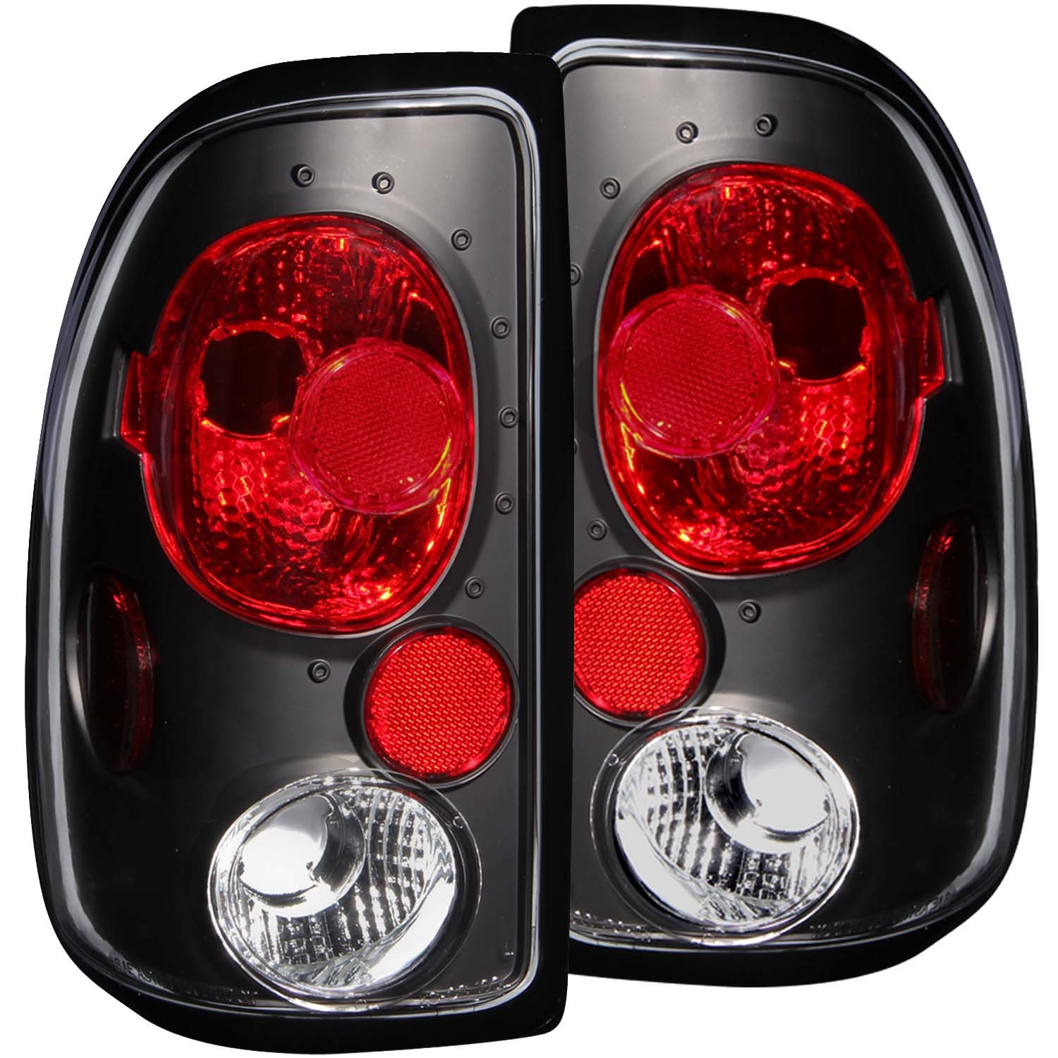 Incandescent Tail Light Compatible with Dodge Dakota 1997-2004 Includes Left Driver and Right Passenger Side Tail Lights