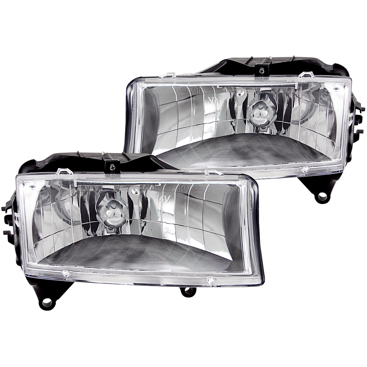 Headlight Set For 97-04 Dodge Dakota, 98-03 Dodge Durango