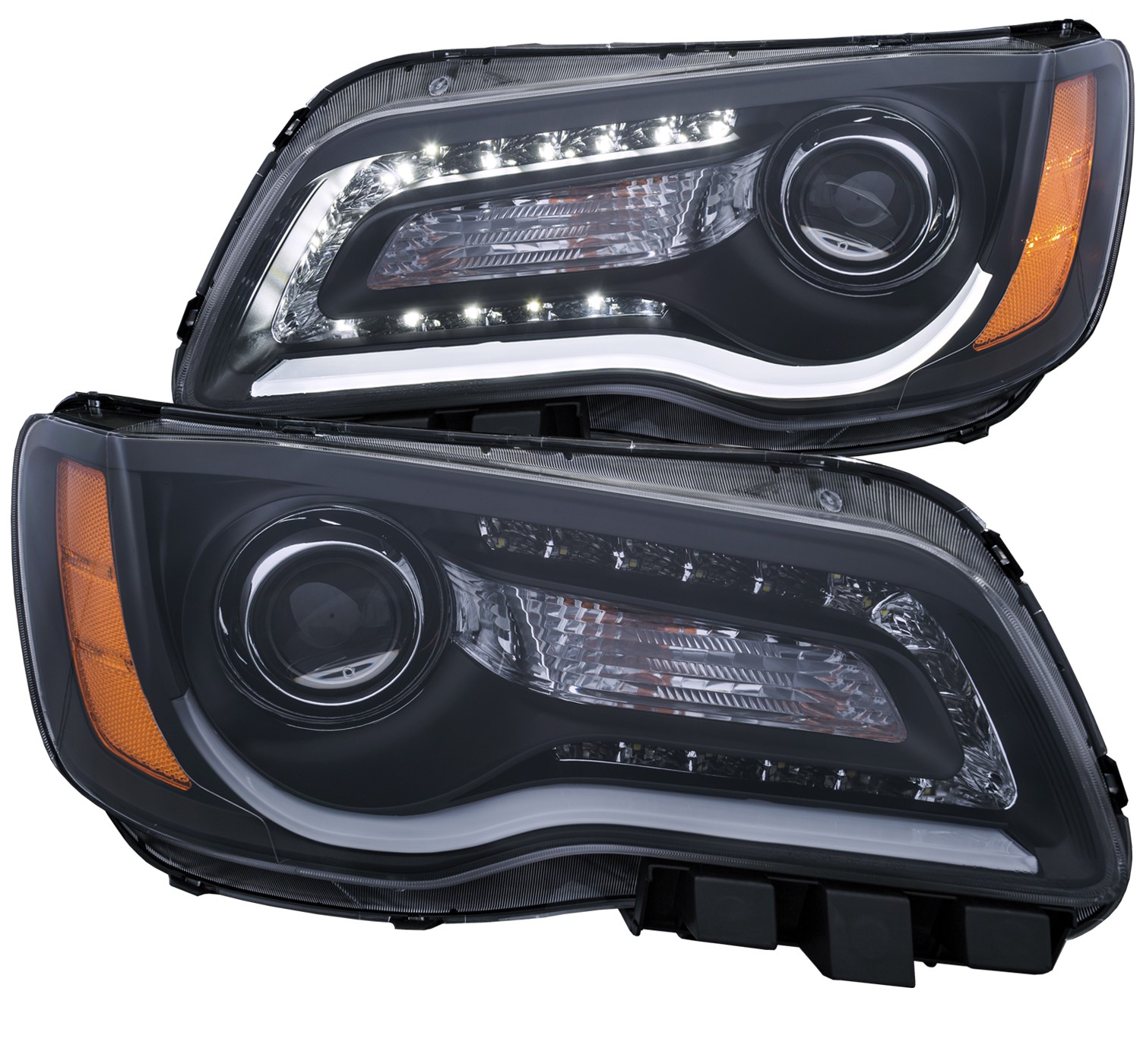 Headlight Set For 11-14 Chrysler 300