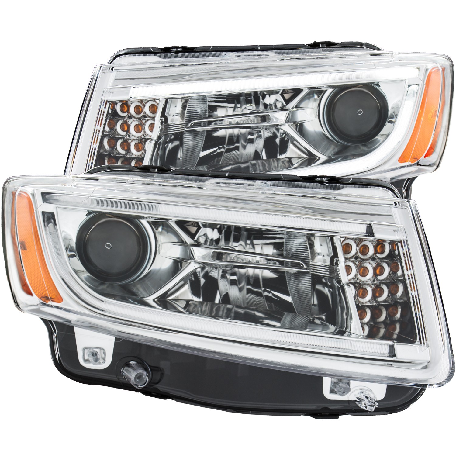 Headlight Set For 14-15 Jeep Grand Cherokee