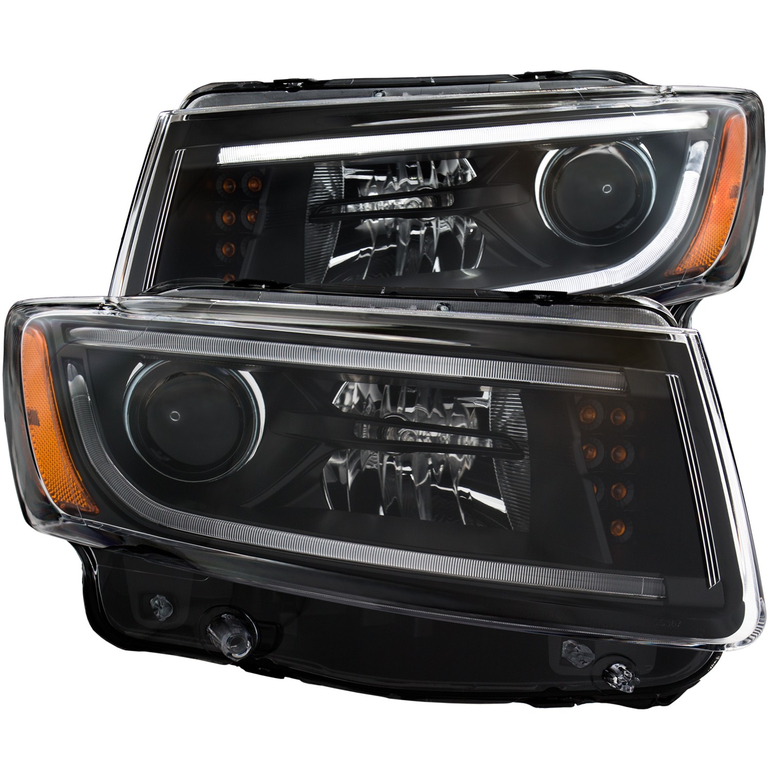 Headlight Set For 14 Jeep Grand Cherokee