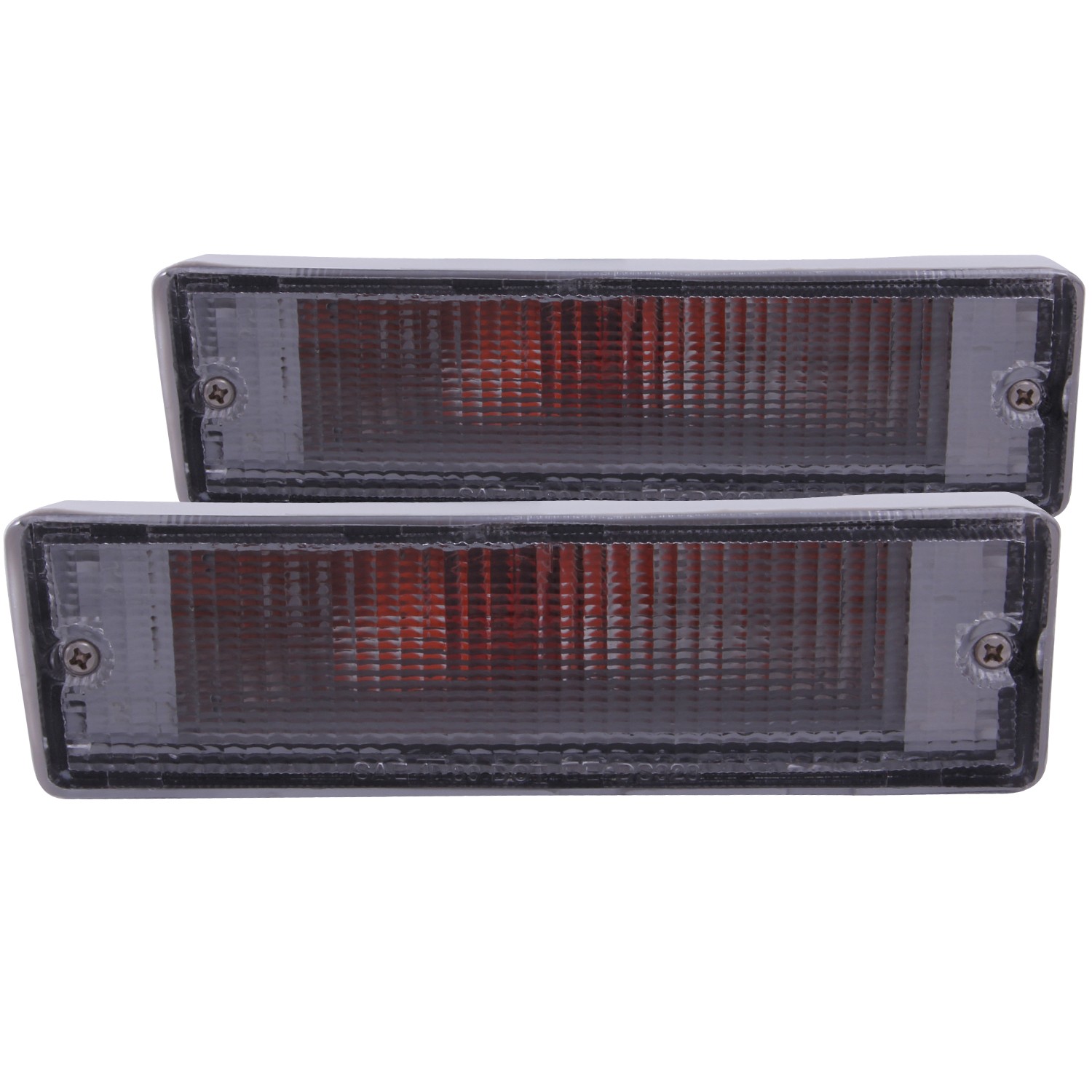 Chrome Housing Incandescent Signal Lights Compatible with Nissan D21 D21 Hardbody Pickup Pathfinder 1987-1995 Includes Left Driver and Right Passenger Side Signal Lights
