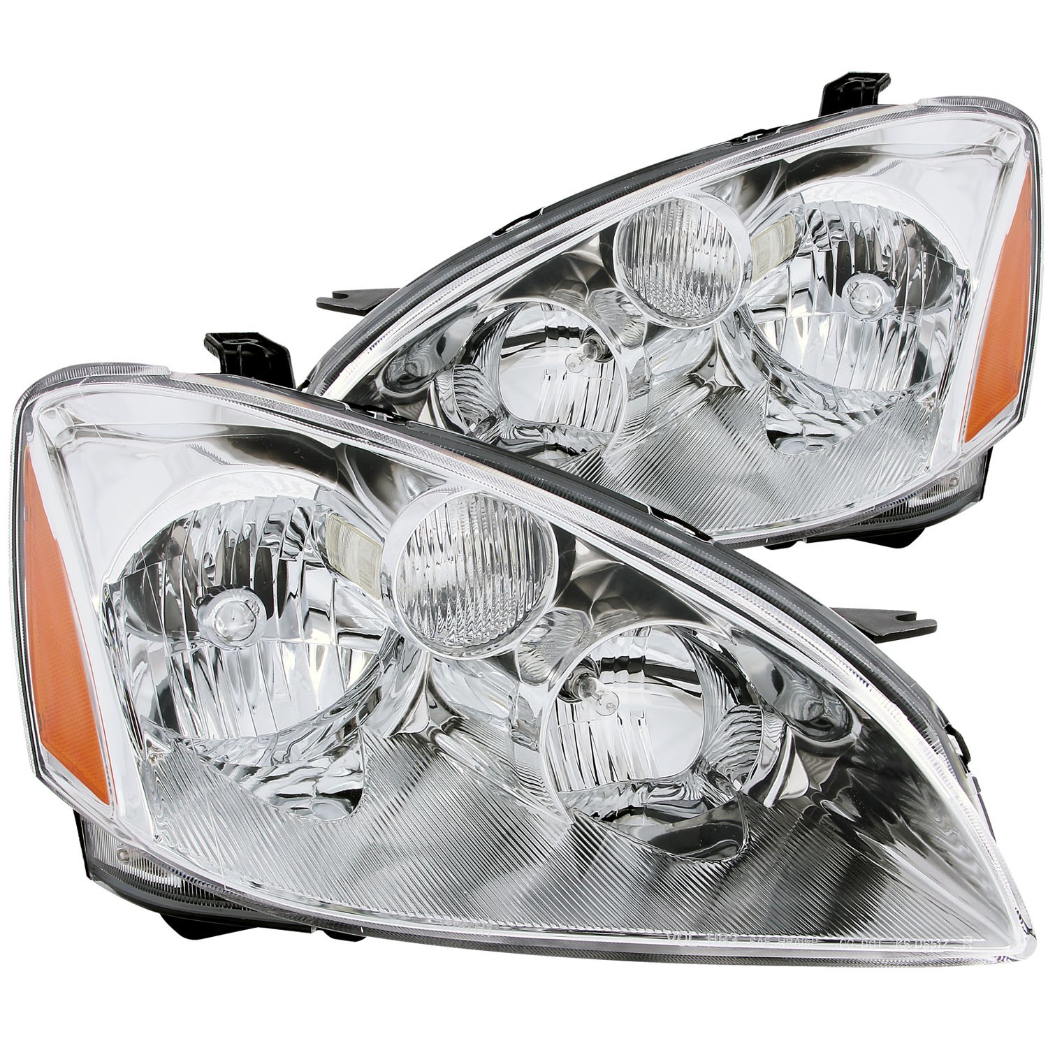 Headlight Set For 02-04 Nissan Altima