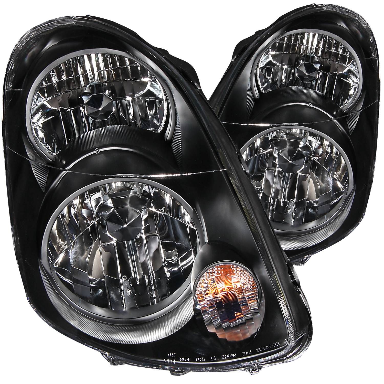 Headlight Set For 03-04 Infiniti G35