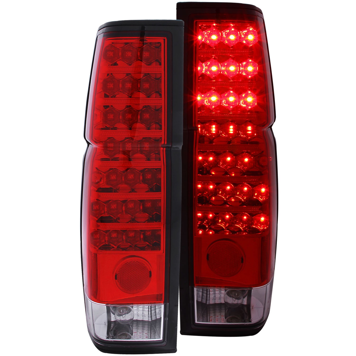 LED Tail Light Fits Nissan D21 D21 Hardbody Pickup Pickup 1986-1997 Includes Left Driver and Right Passenger Side Tail Ligh