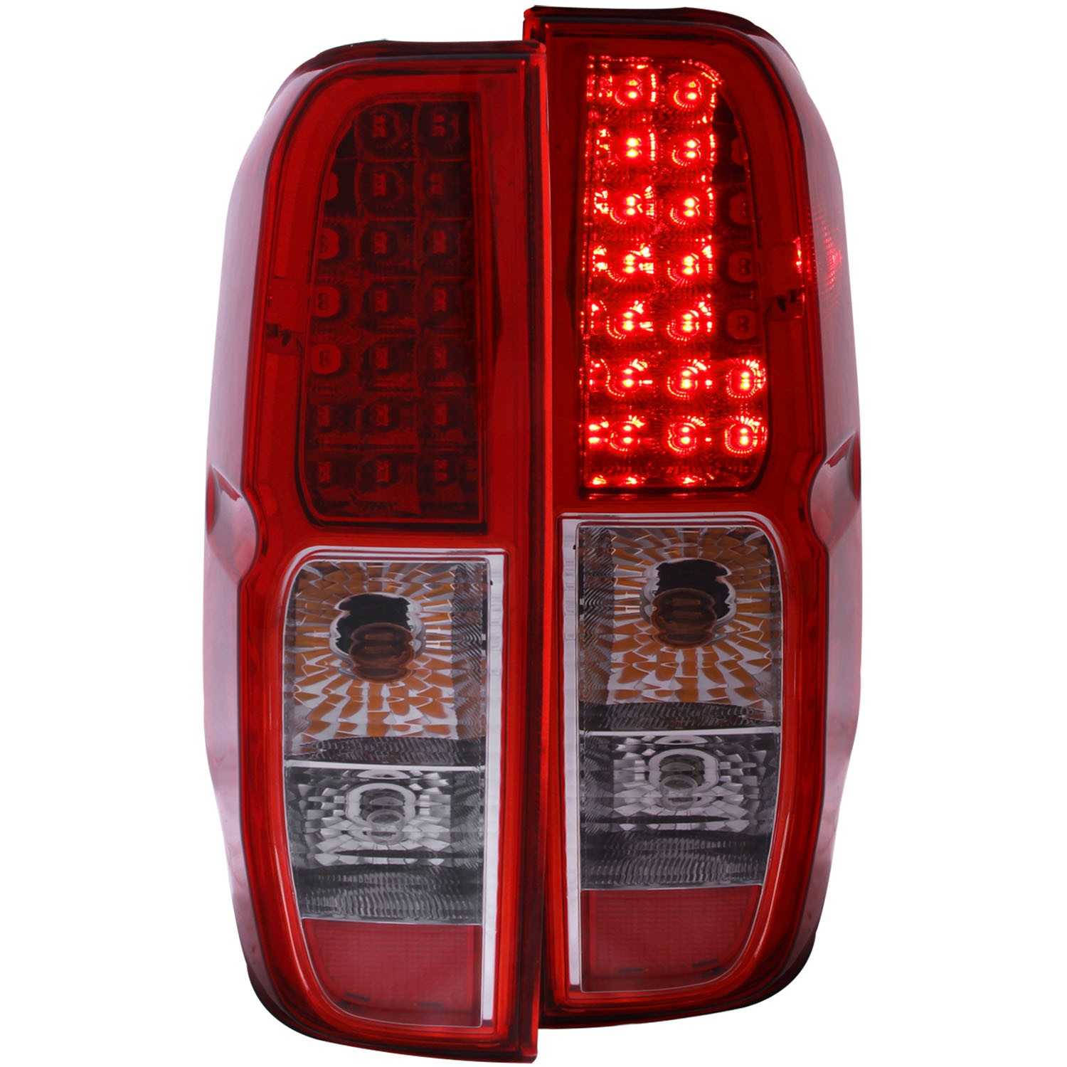 LED Tail Light Compatible with Nissan Frontier 2005-2013 Includes Left Driver and Right Passenger Side Tail Lights