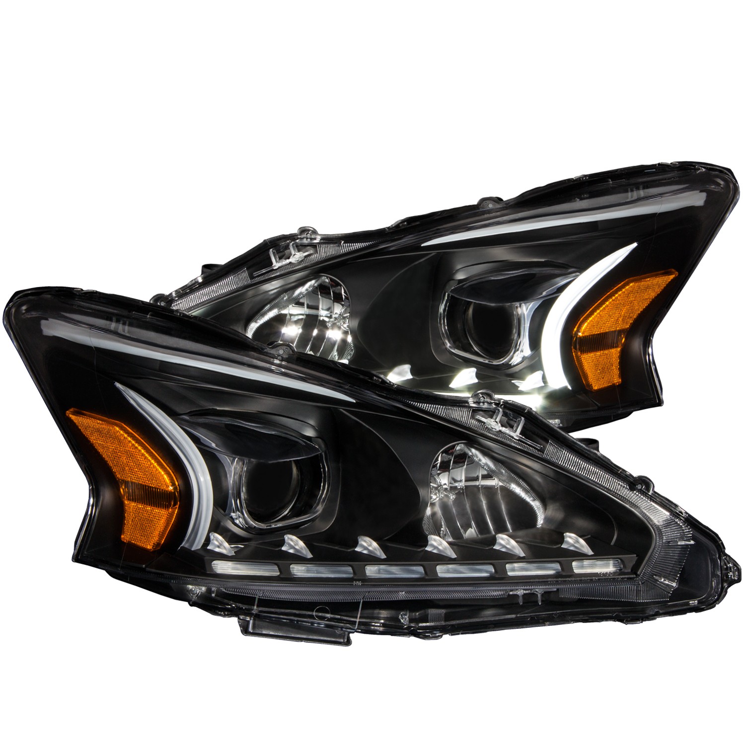 Headlight Set For 13-14 Nissan Altima