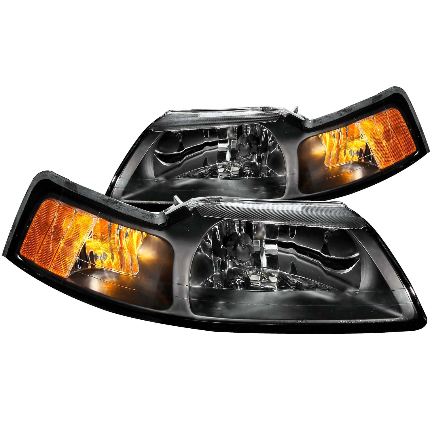 Headlight Set For 99-04 Ford Mustang
