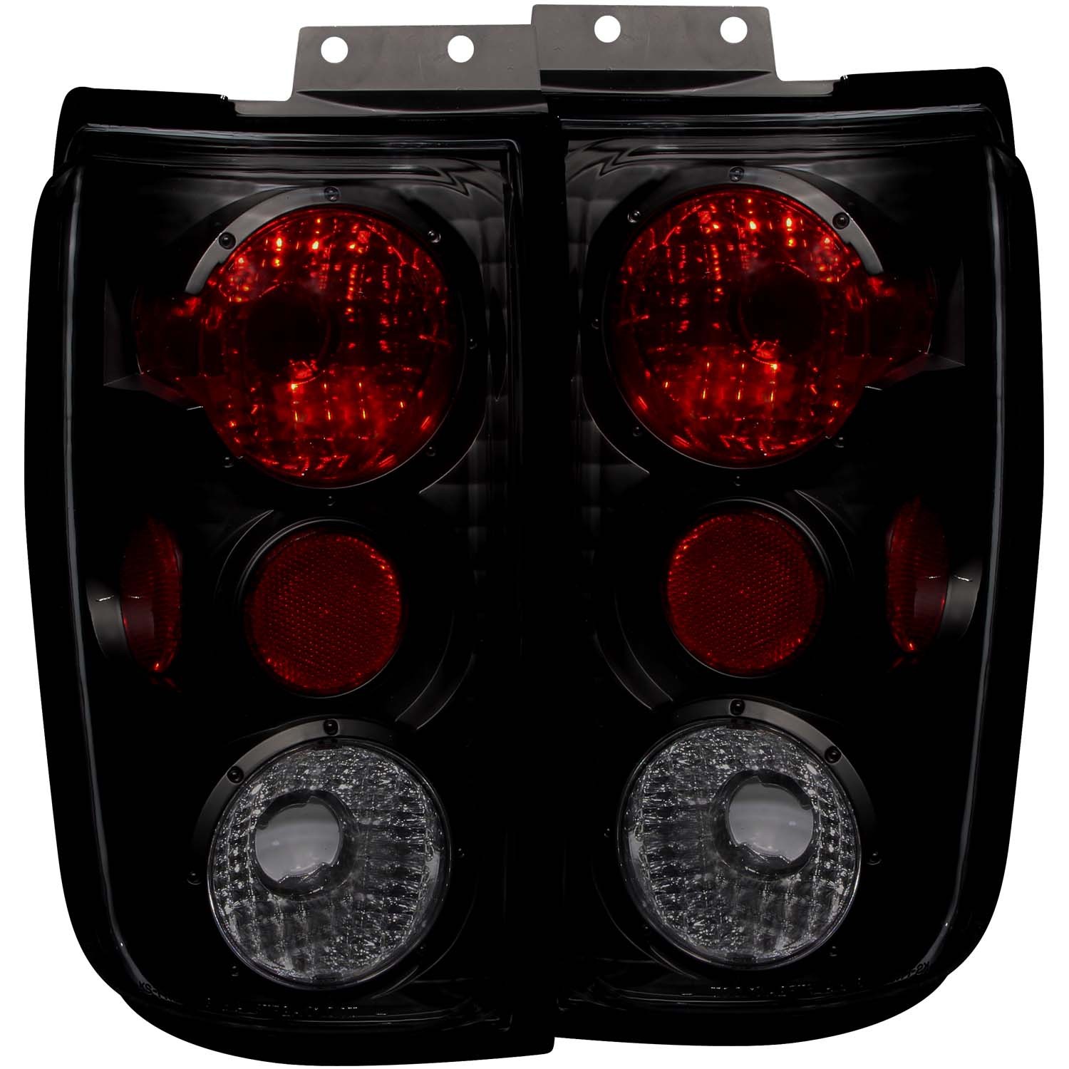Halogen Tail Light Compatible with Ford Expedition 1997-2002 Includes Left Driver and Right Passenger Side Tail Lights
