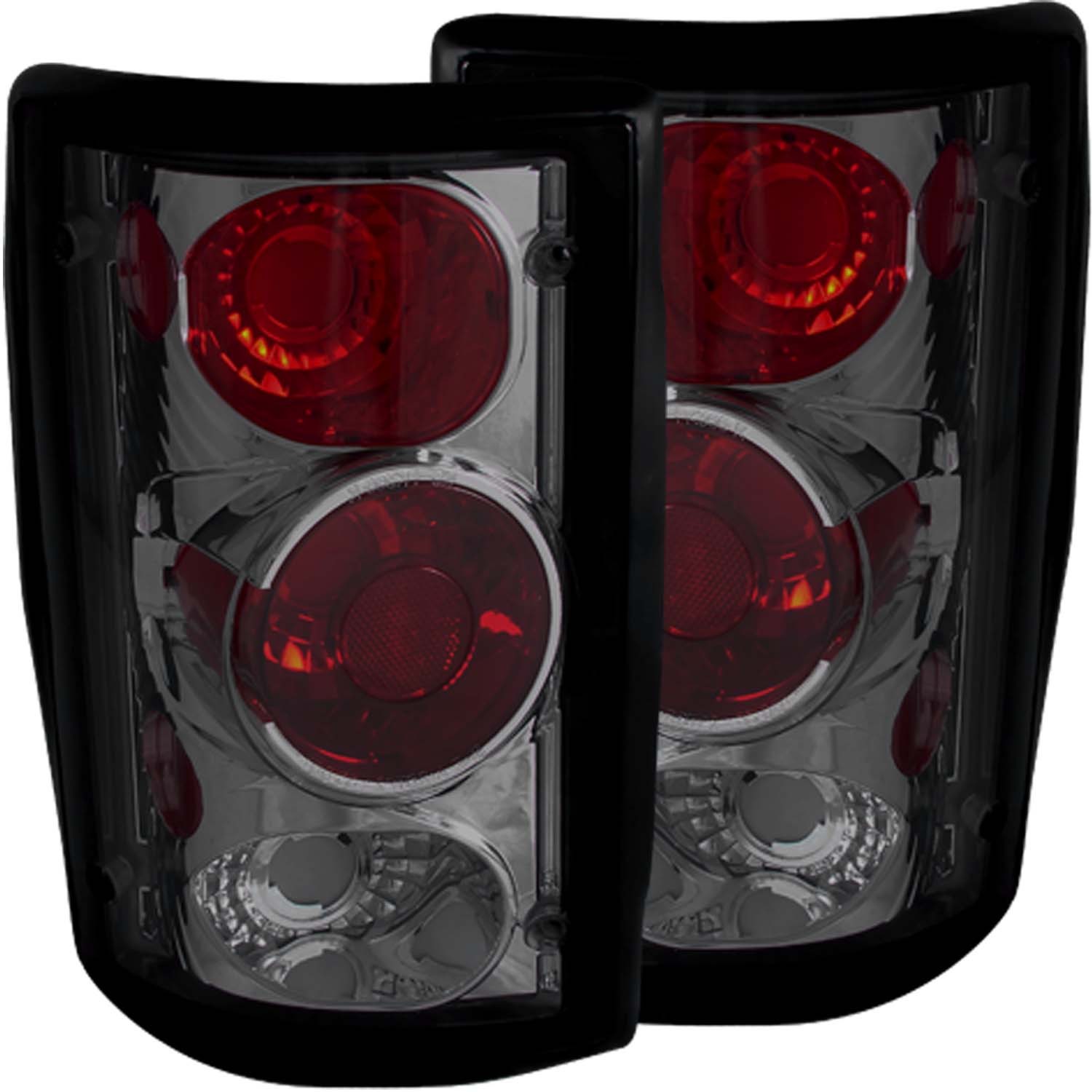 Tail Light Set For 95-06 Ford E-150, 03-06 Ford E-250, 97 Ford E-250 Econoline, 00-05 Ford Excursion
