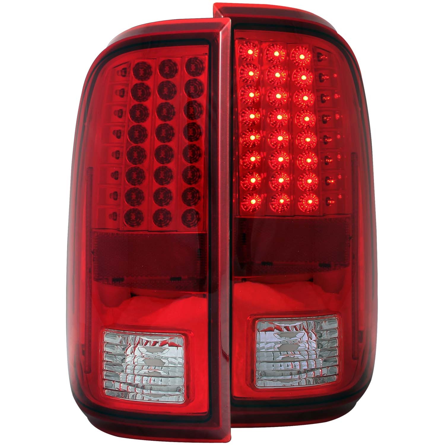 LED Tail Light Compatible with Ford F-250 F-250 Super Duty F-350 Super Duty F-450 Super Duty F-550 Super Duty 2008-2015 Includes Left Driver and Right Passenger Side Tail Lights
